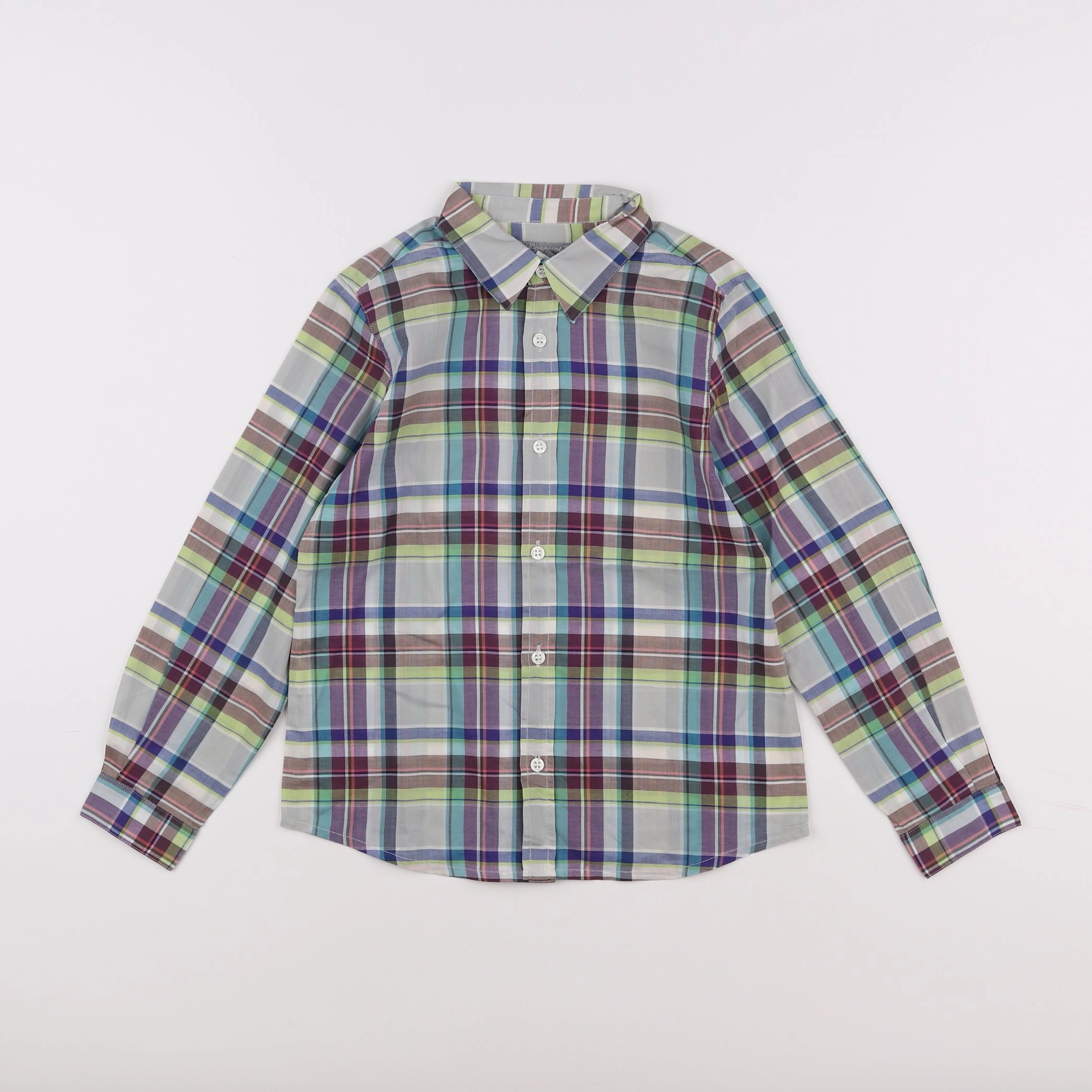 Bonpoint - chemise multicolore - 8 ans
