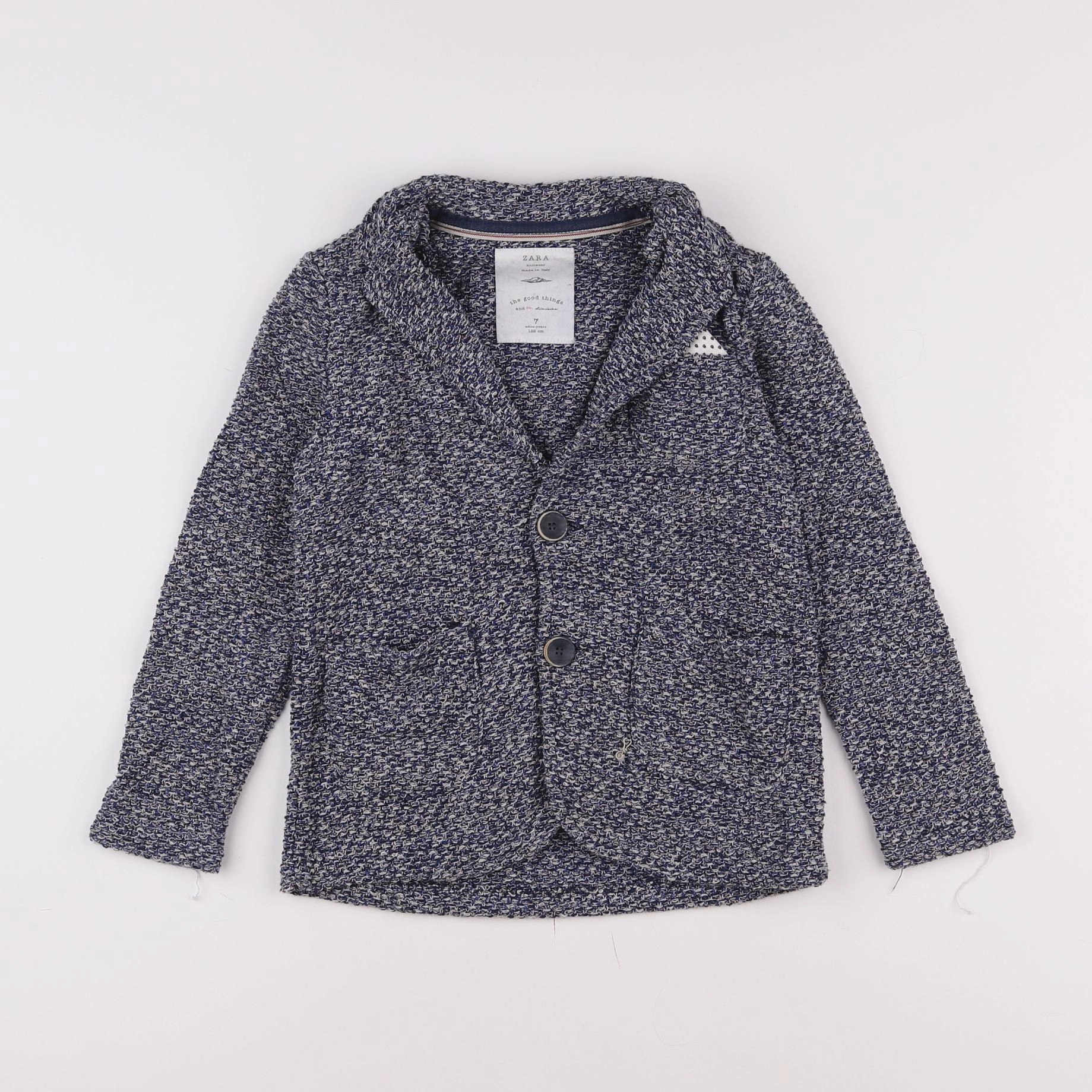 Zara - veste bleu - 7 ans