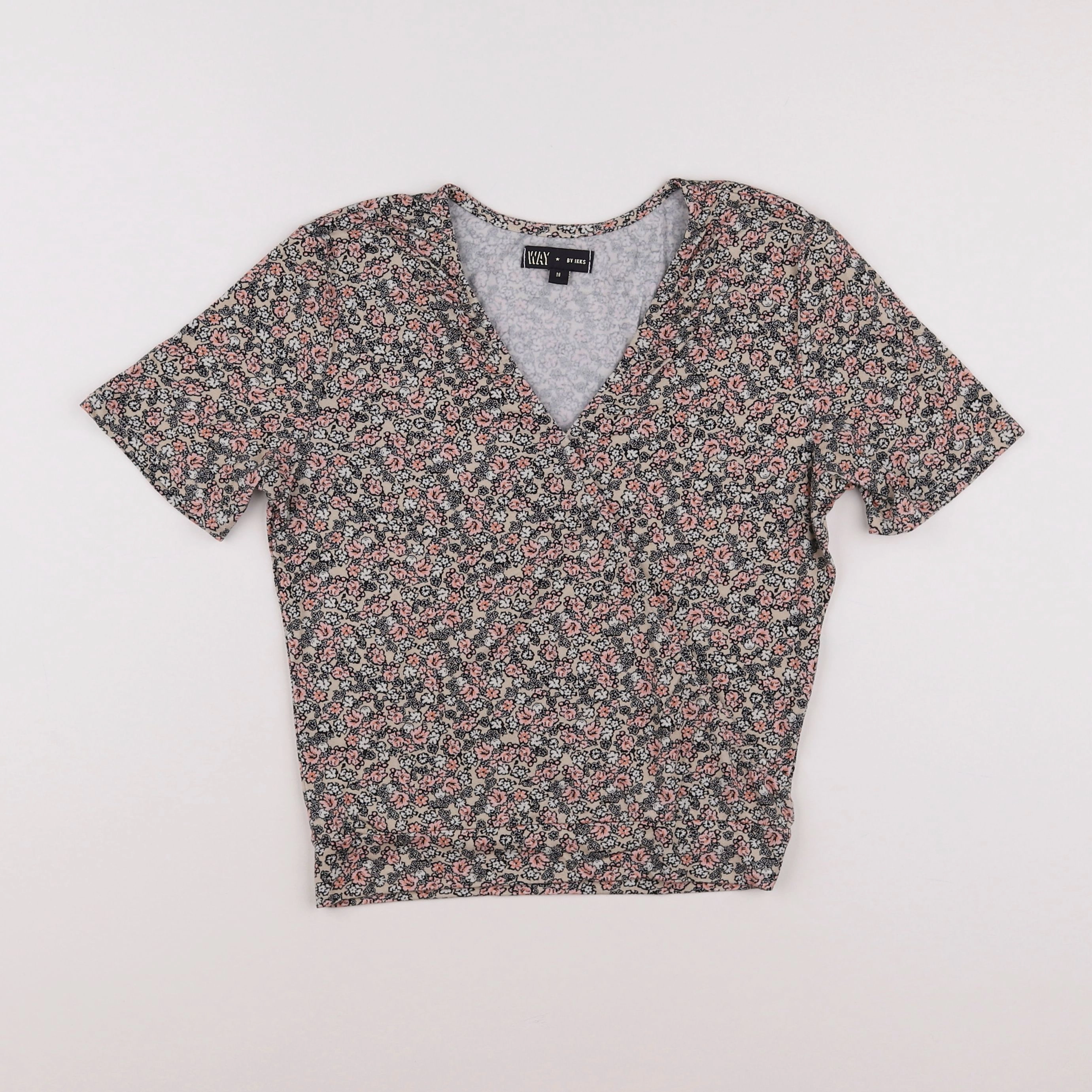 IKKS - blouse rose - 14 ans