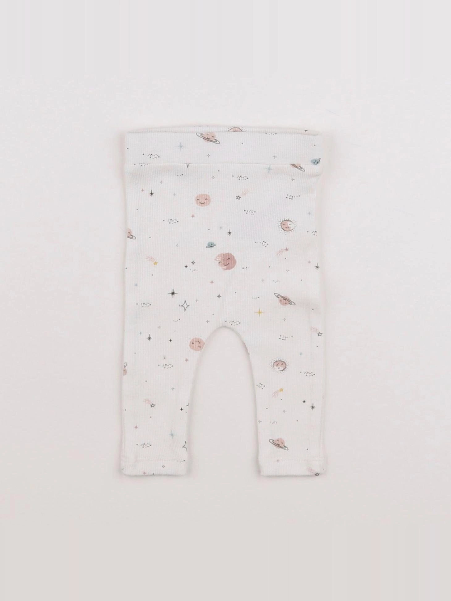 Vertbaudet - legging blanc - 1 mois