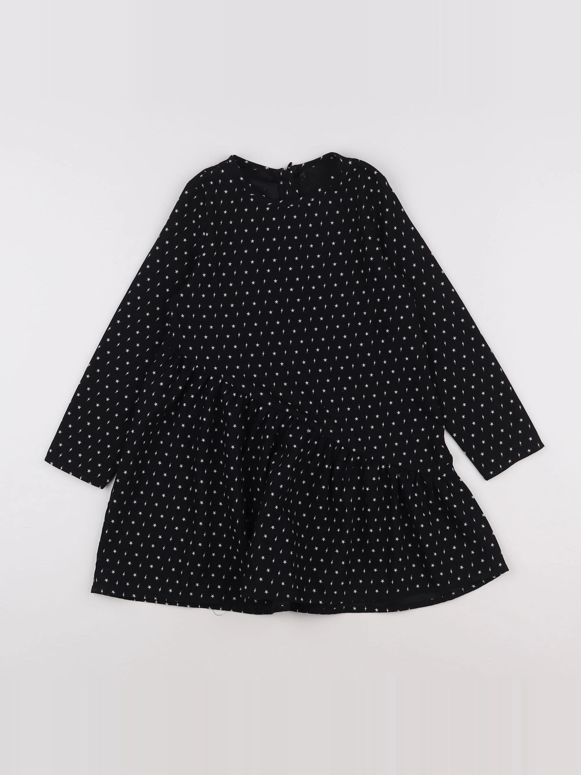 IKKS - robe noir - 6 ans