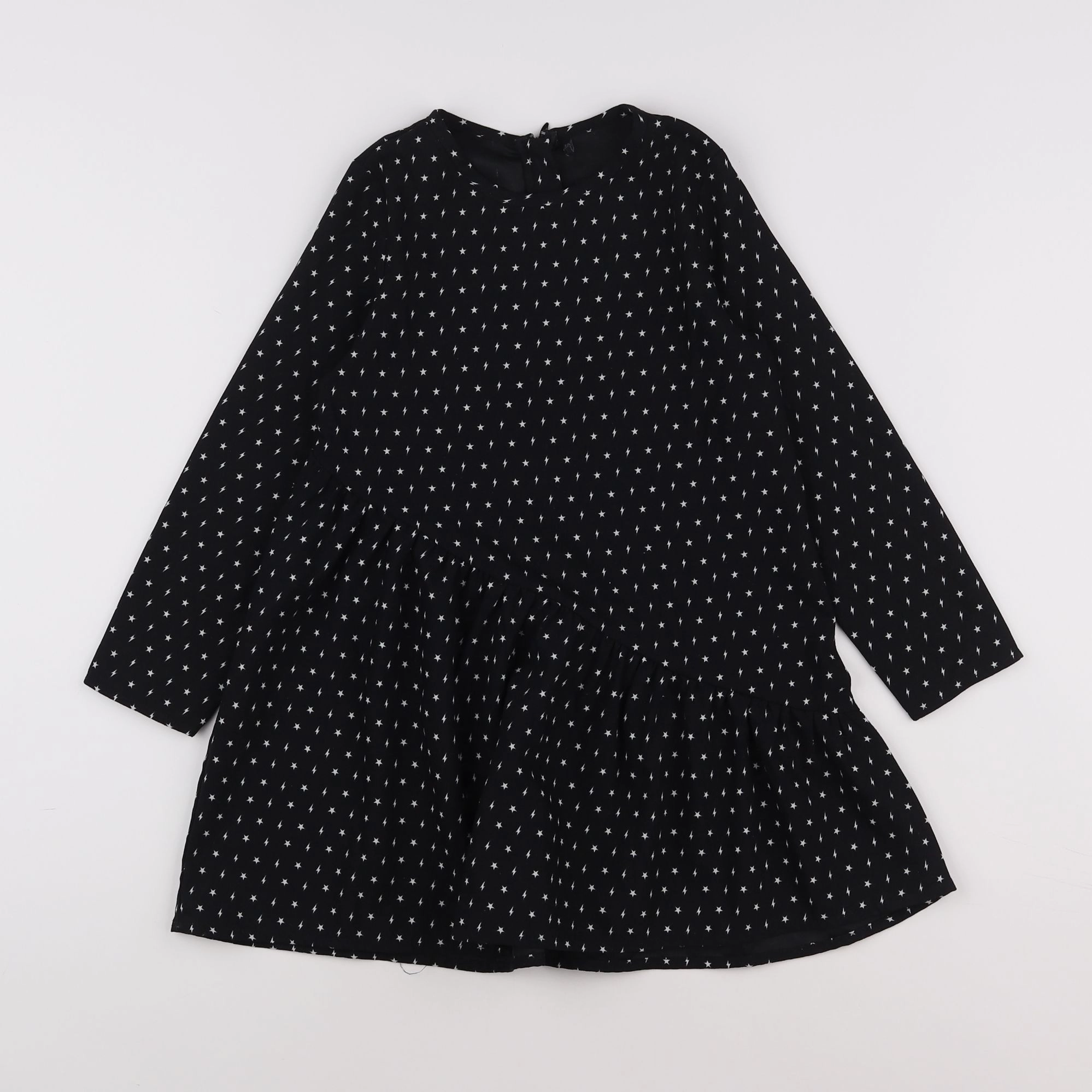 IKKS - robe noir - 6 ans