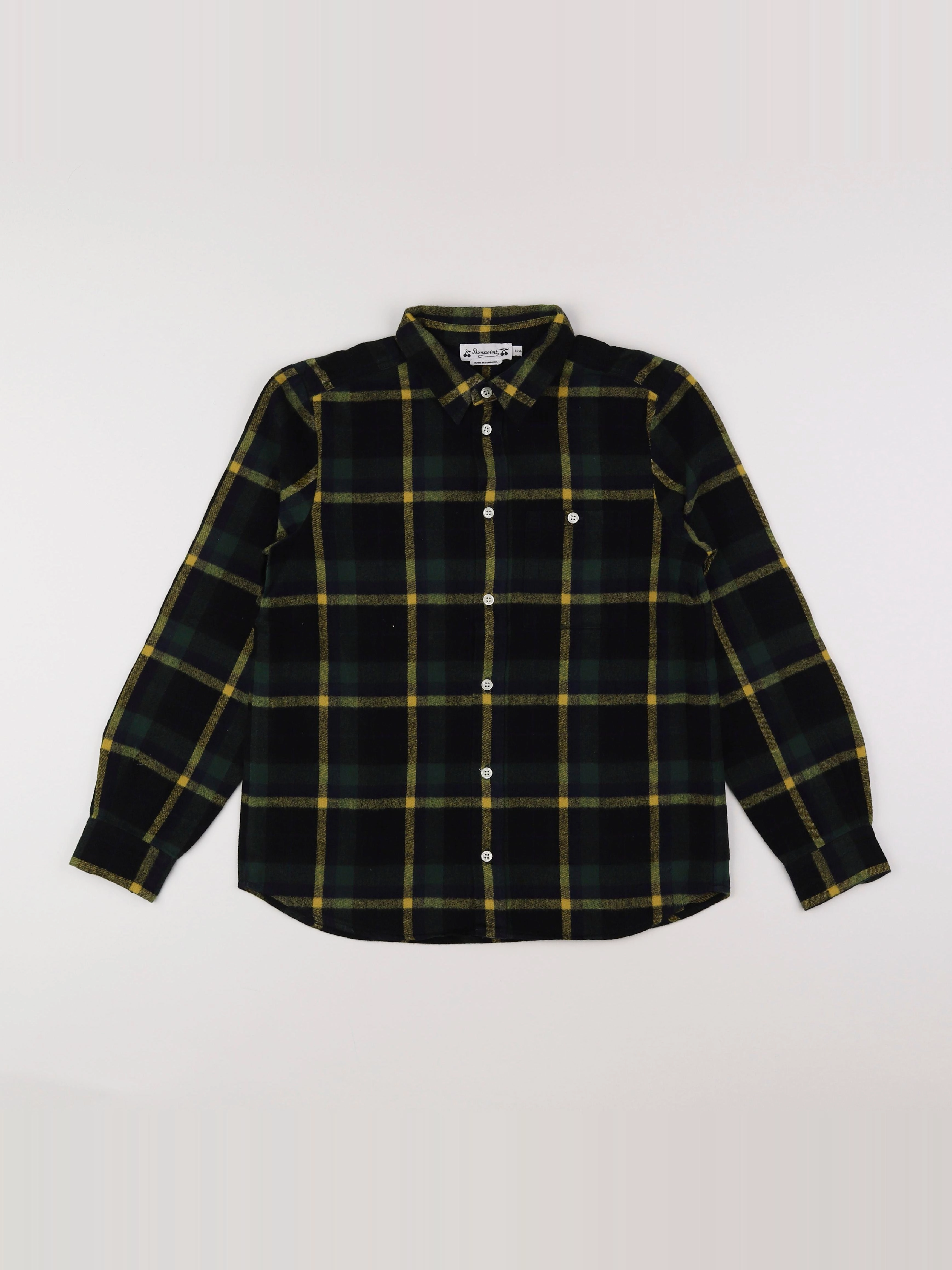 Bonpoint - chemise noir - 12 ans
