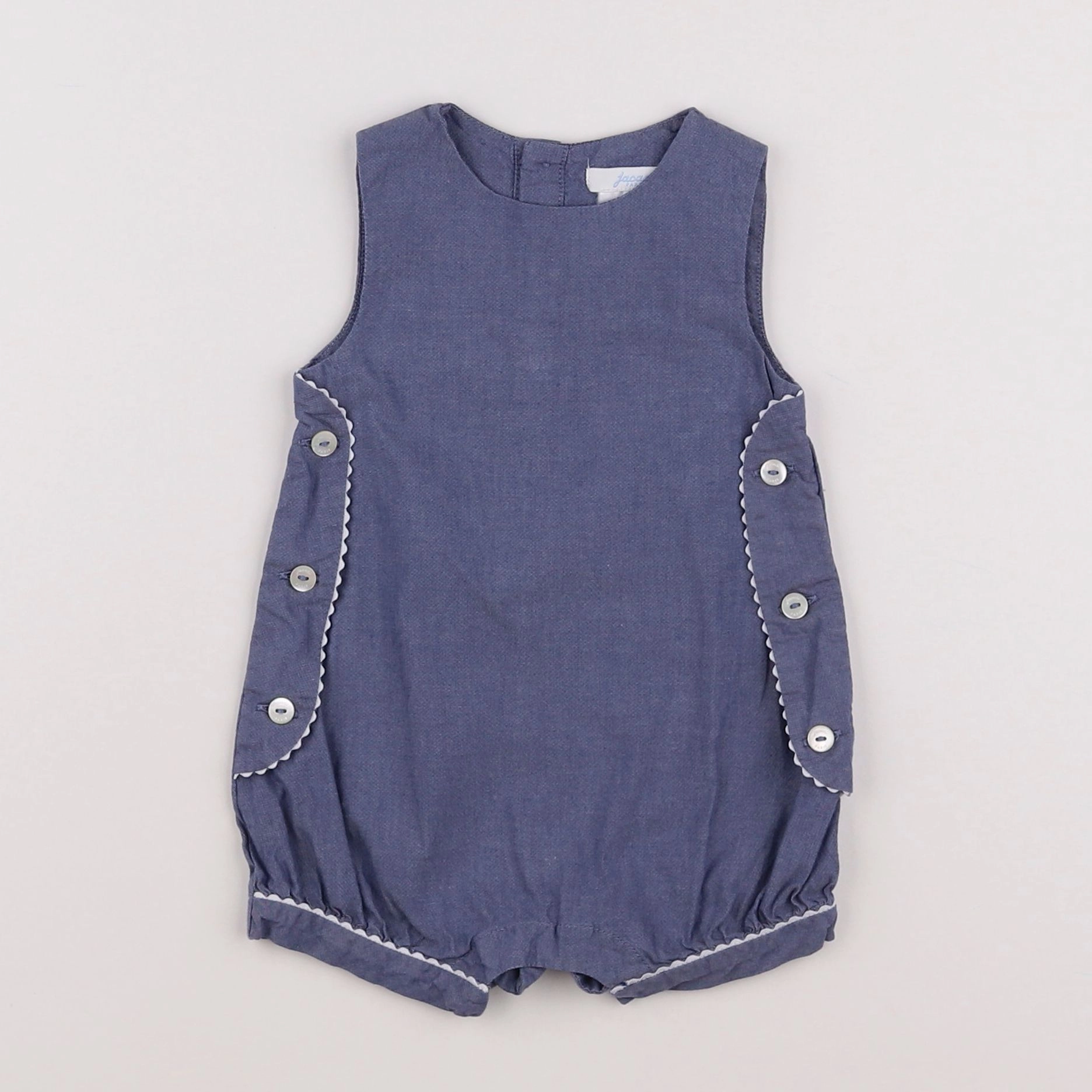 Jacadi - combinaison bleu - 6 mois