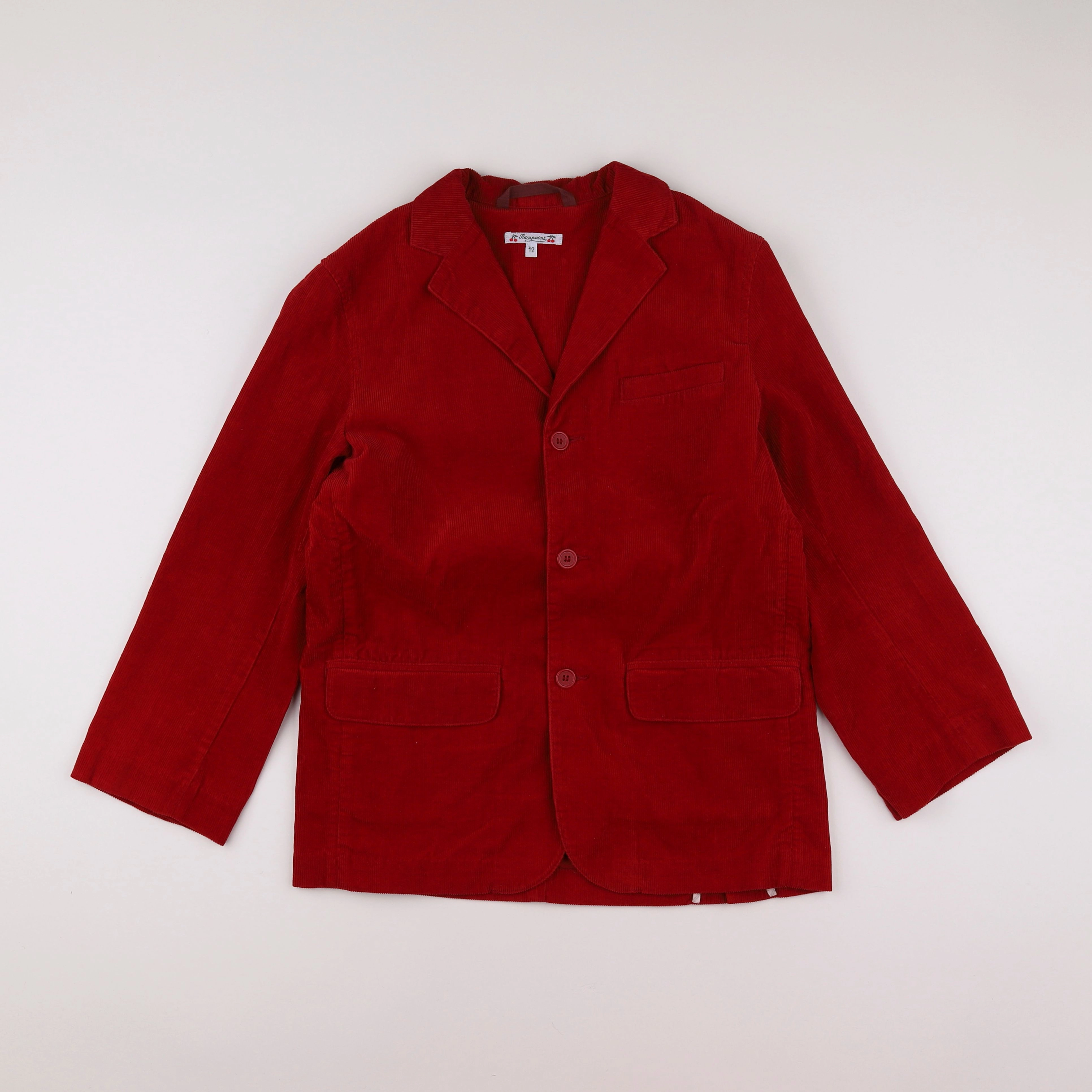 Bonpoint - veste rouge - 12 ans