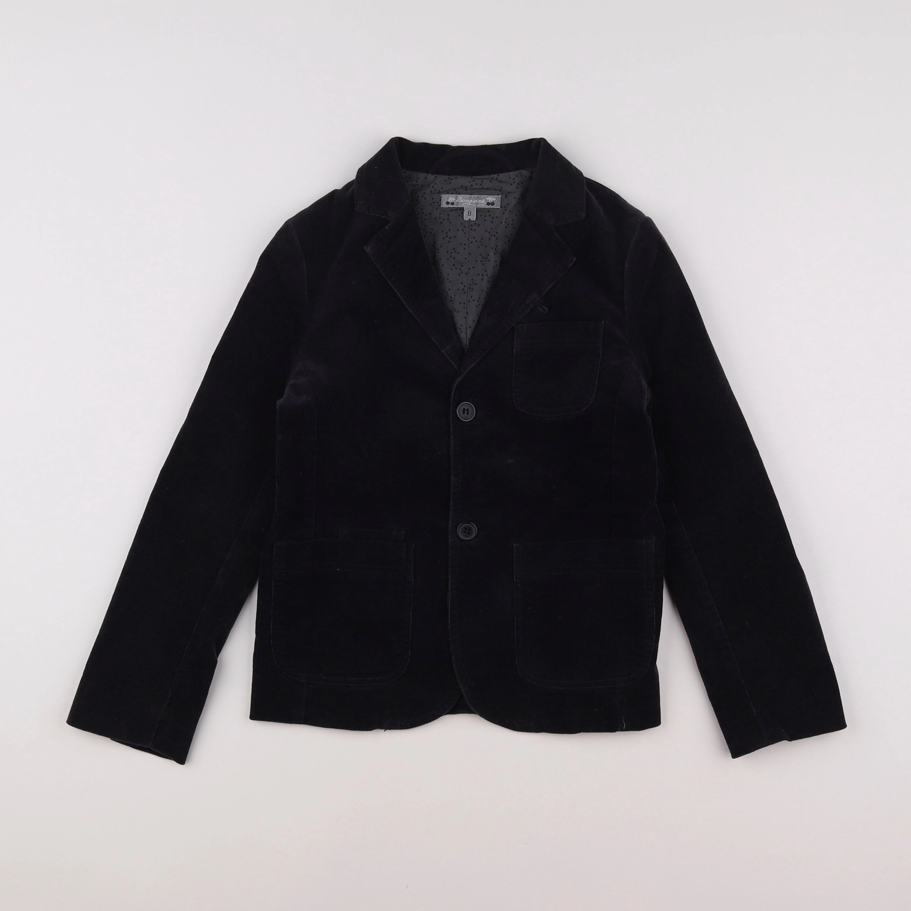 Bonpoint - veste noir - 8 ans