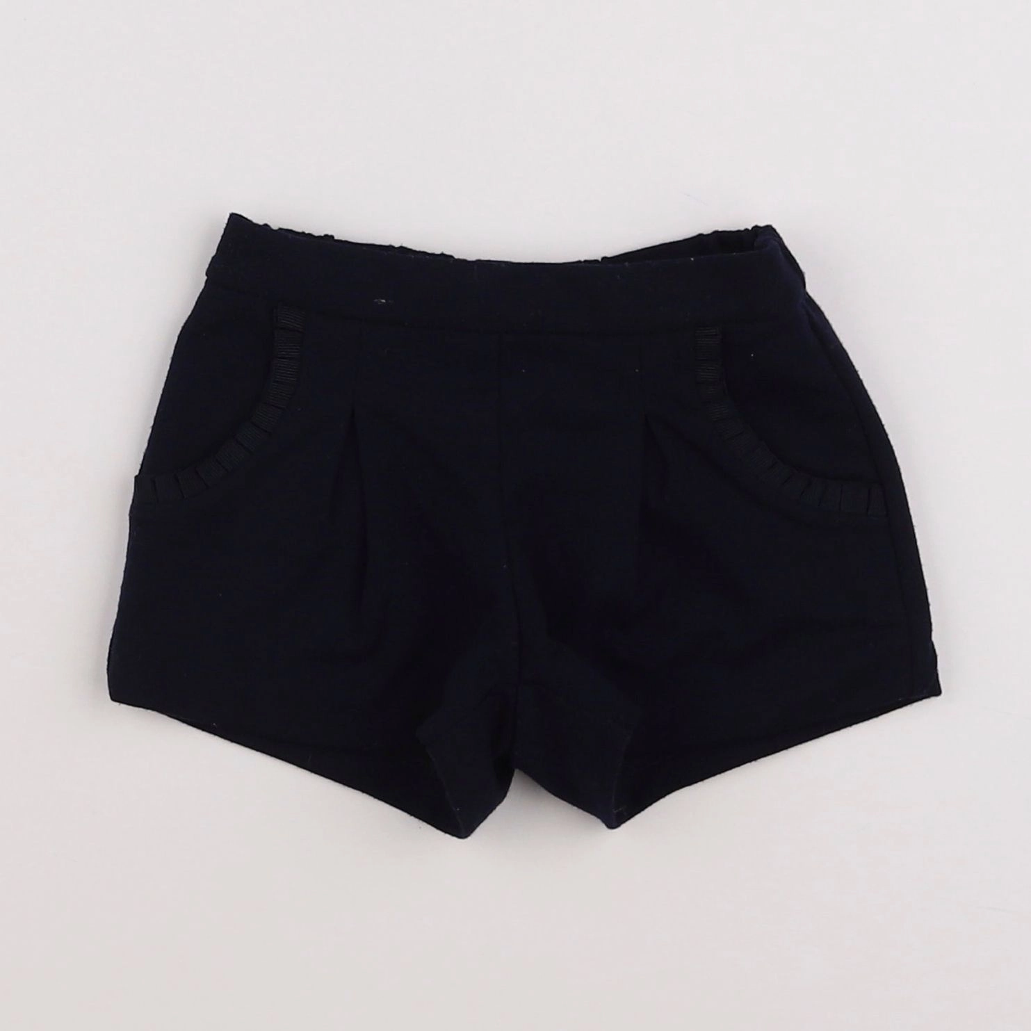 Jacadi - short bleu - 6 mois