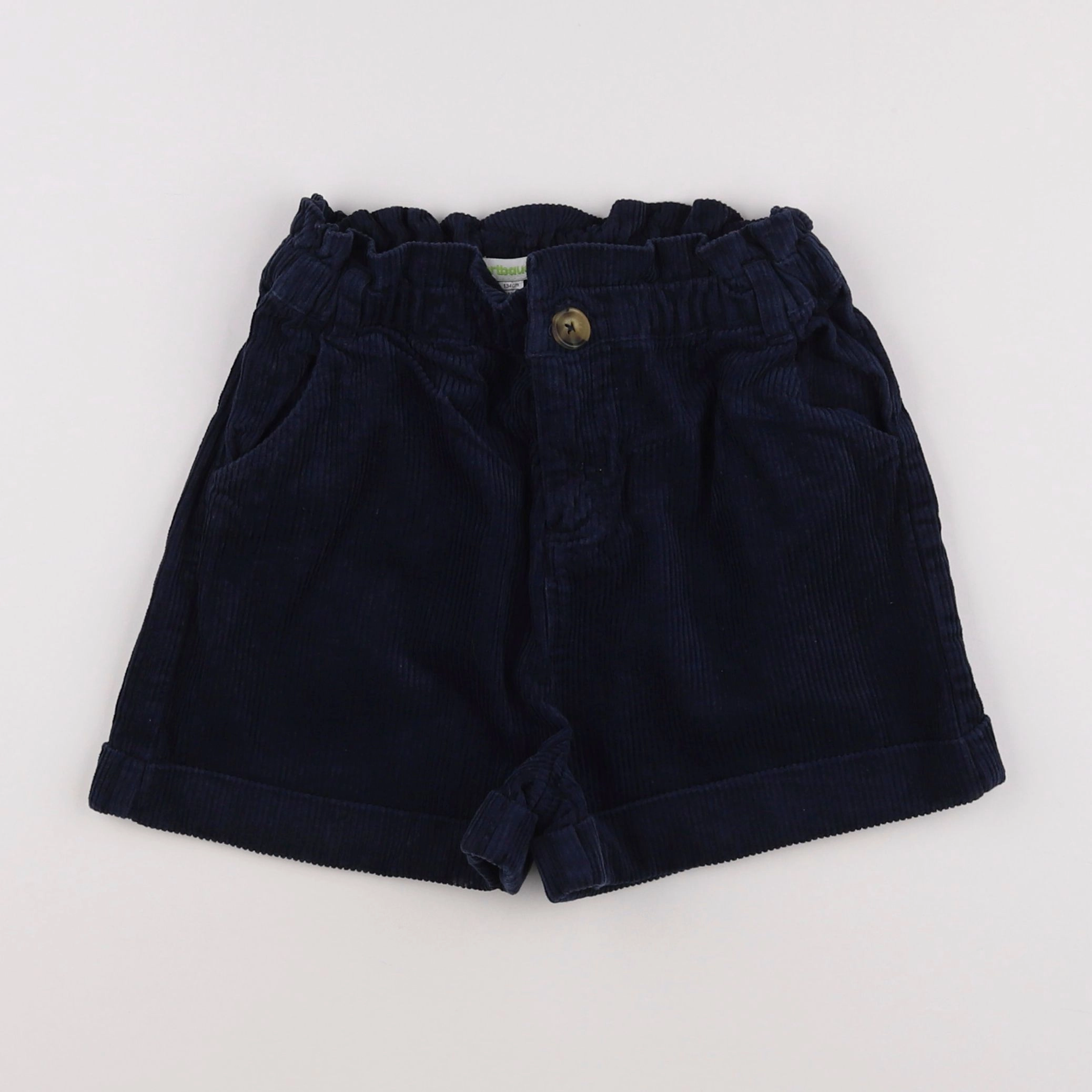 Vertbaudet - short bleu - 9 ans