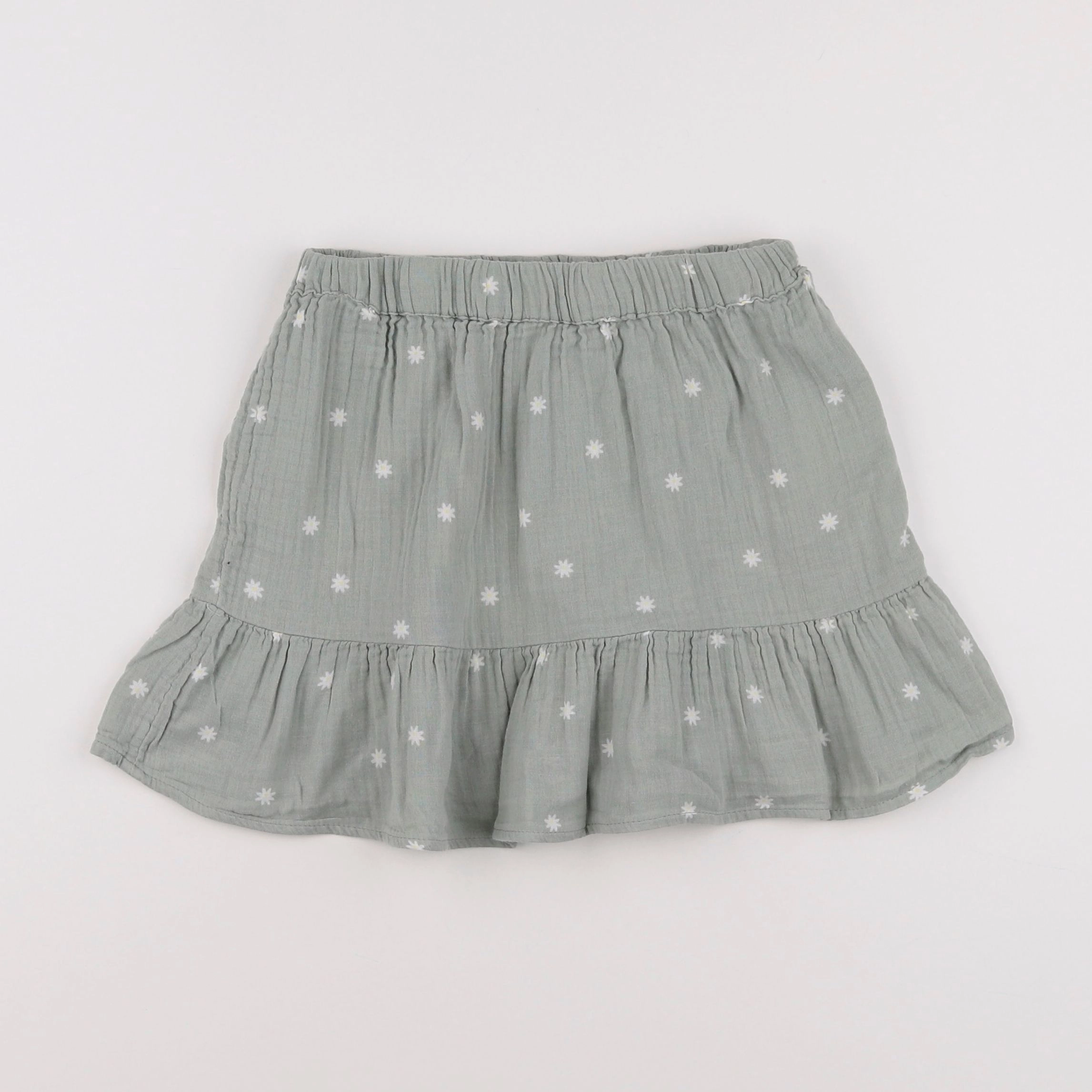Vertbaudet - jupe vert - 9 ans