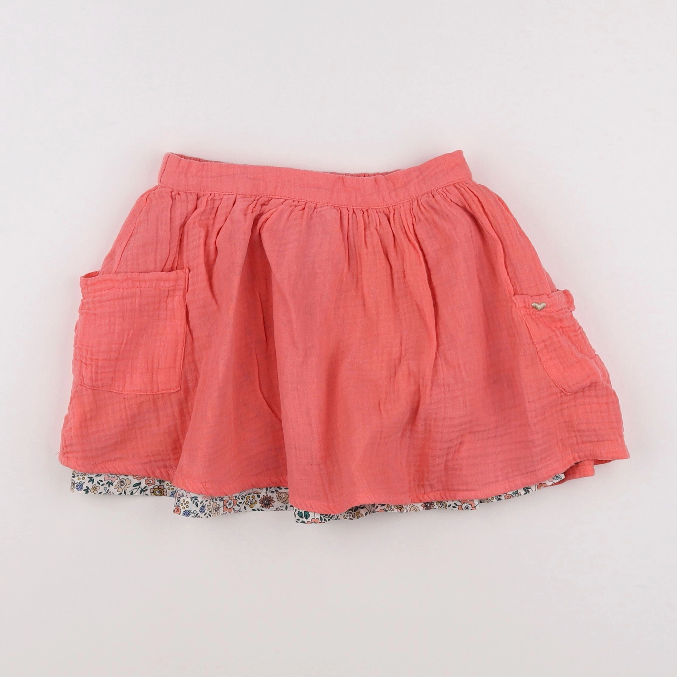 Vertbaudet - jupe rose - 8 ans