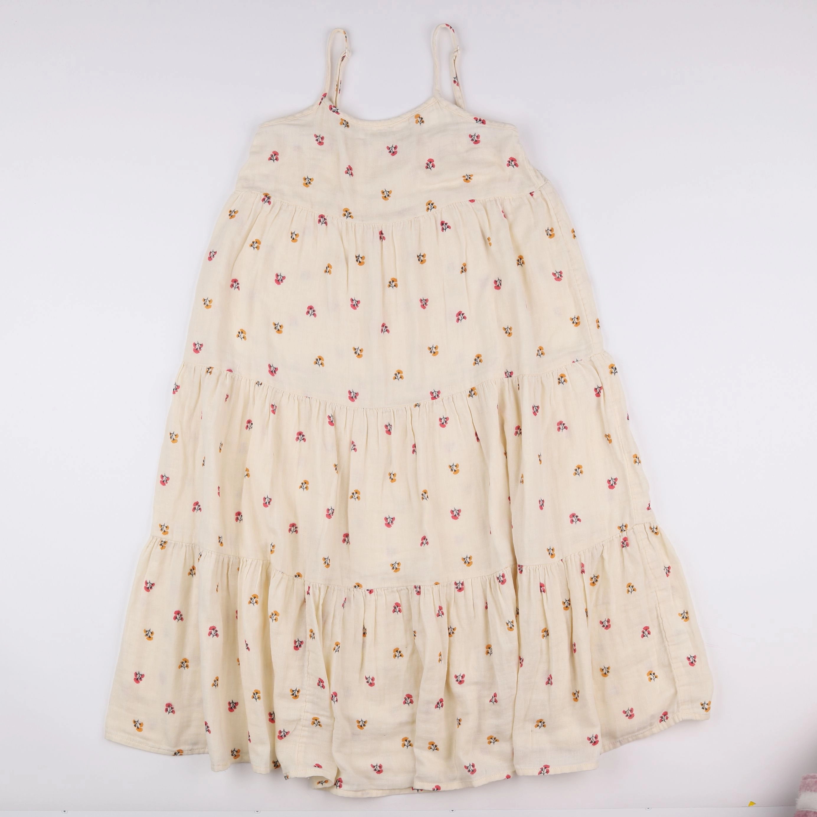 Monoprix - robe beige - 12 ans