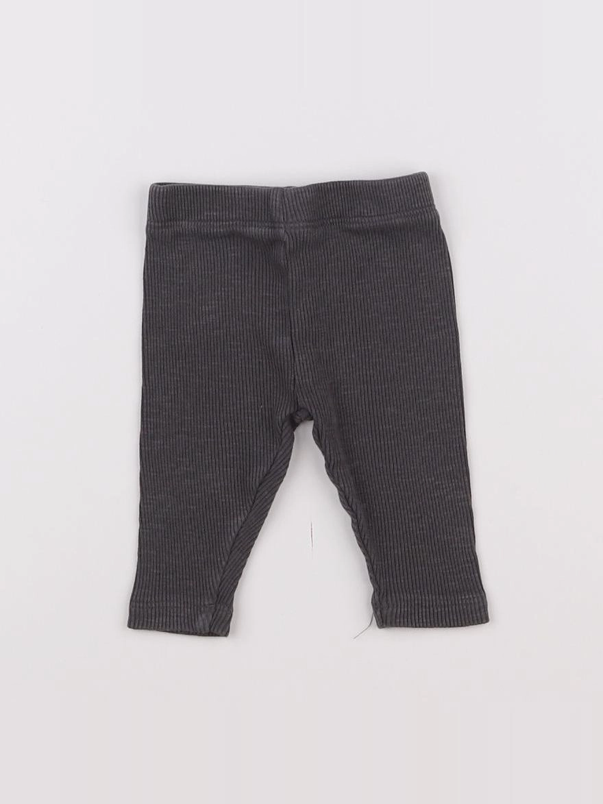 Vertbaudet - legging gris - 3 mois