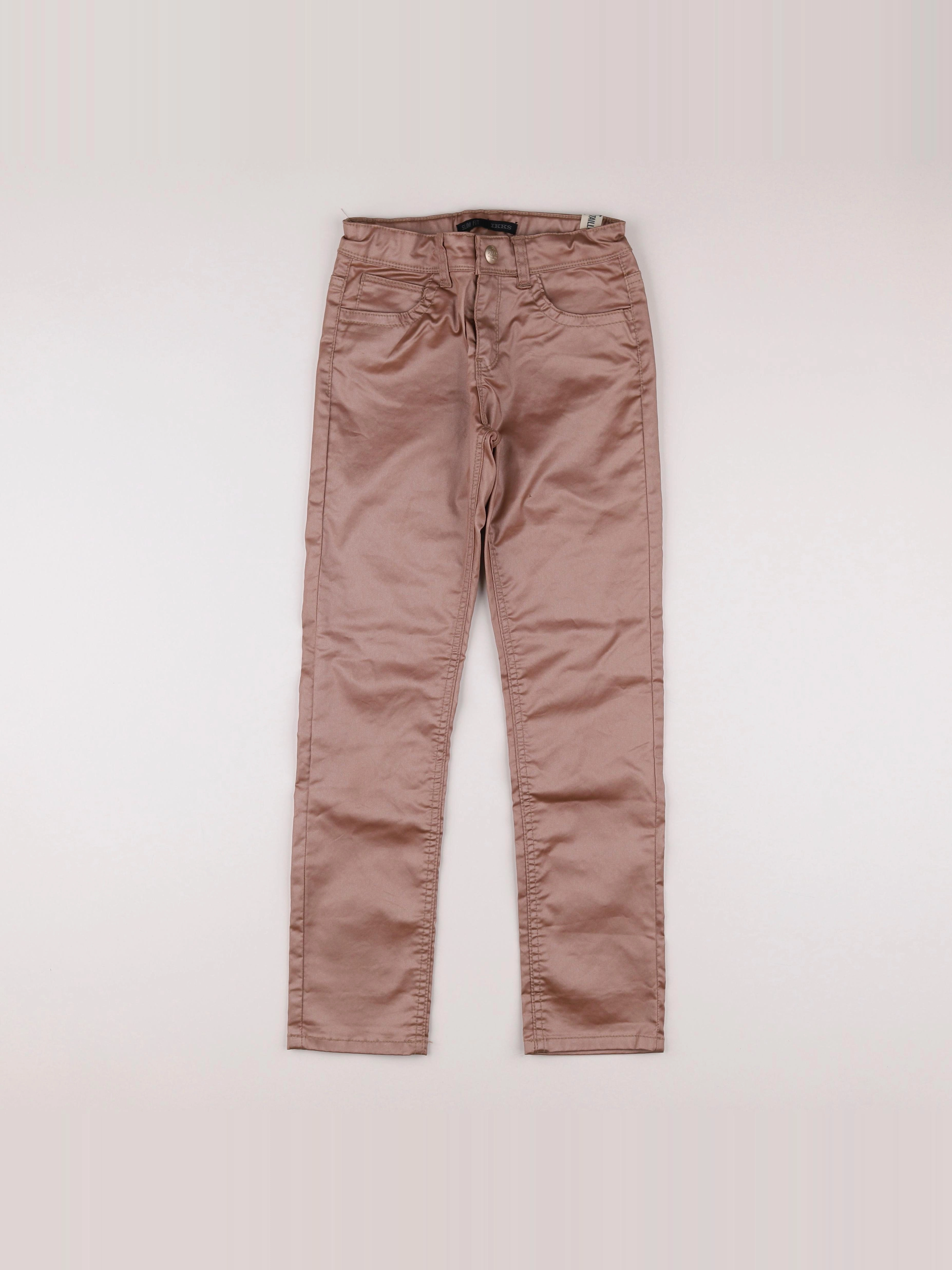 IKKS - pantalon marron - 10 ans