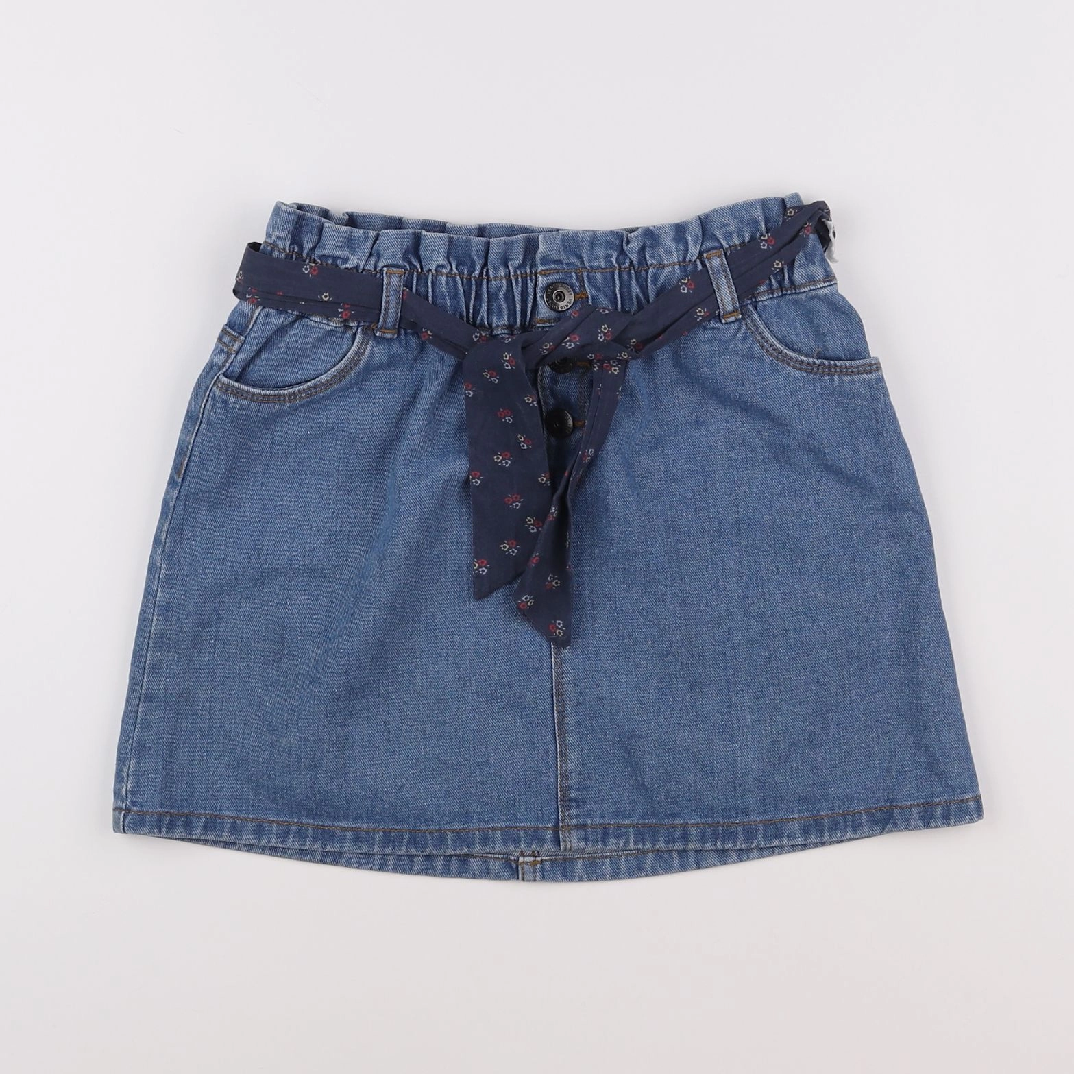 Vertbaudet - jupe bleu - 12 ans