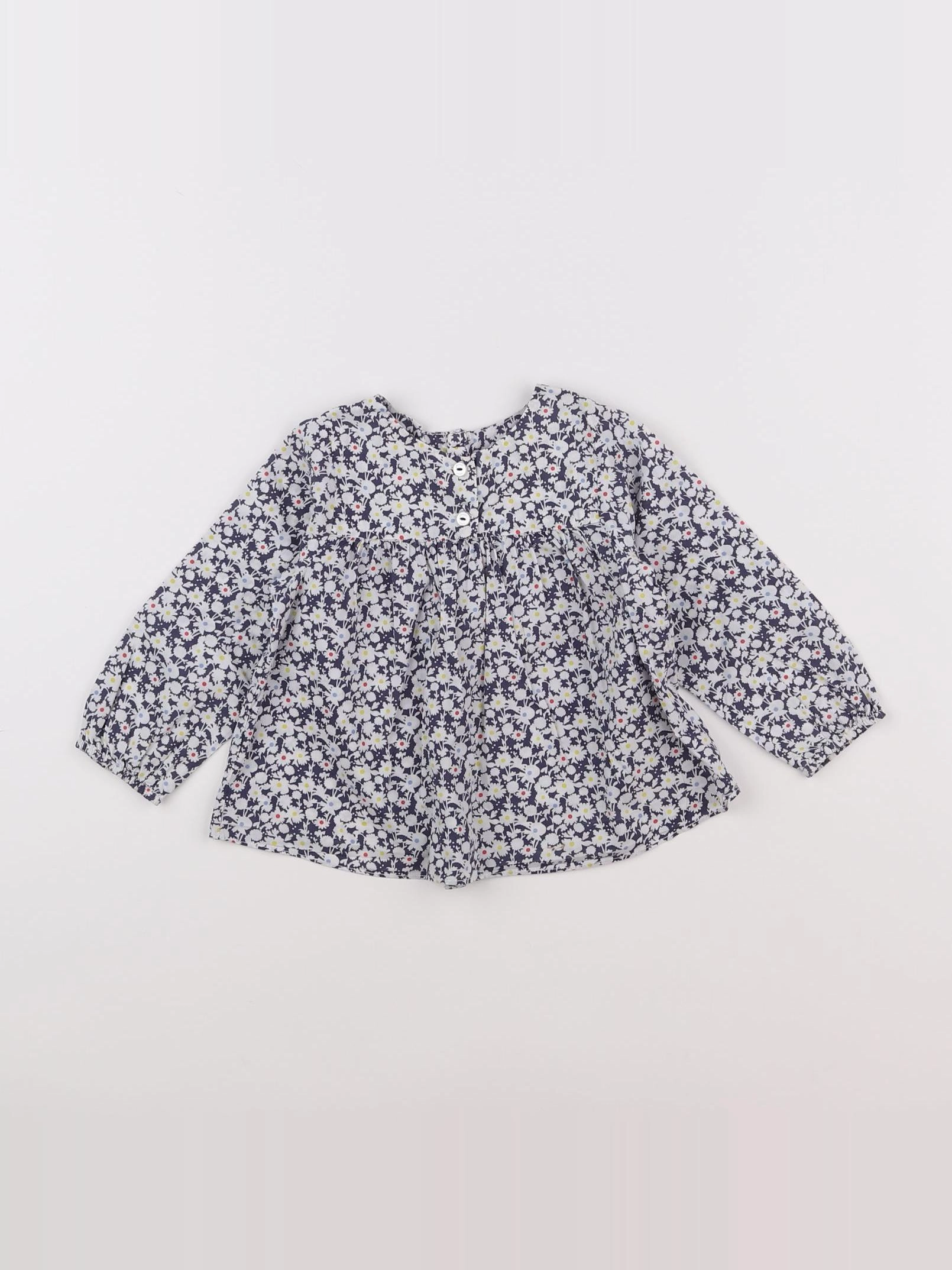 Jacadi - blouse liberty multicolore - 18 mois