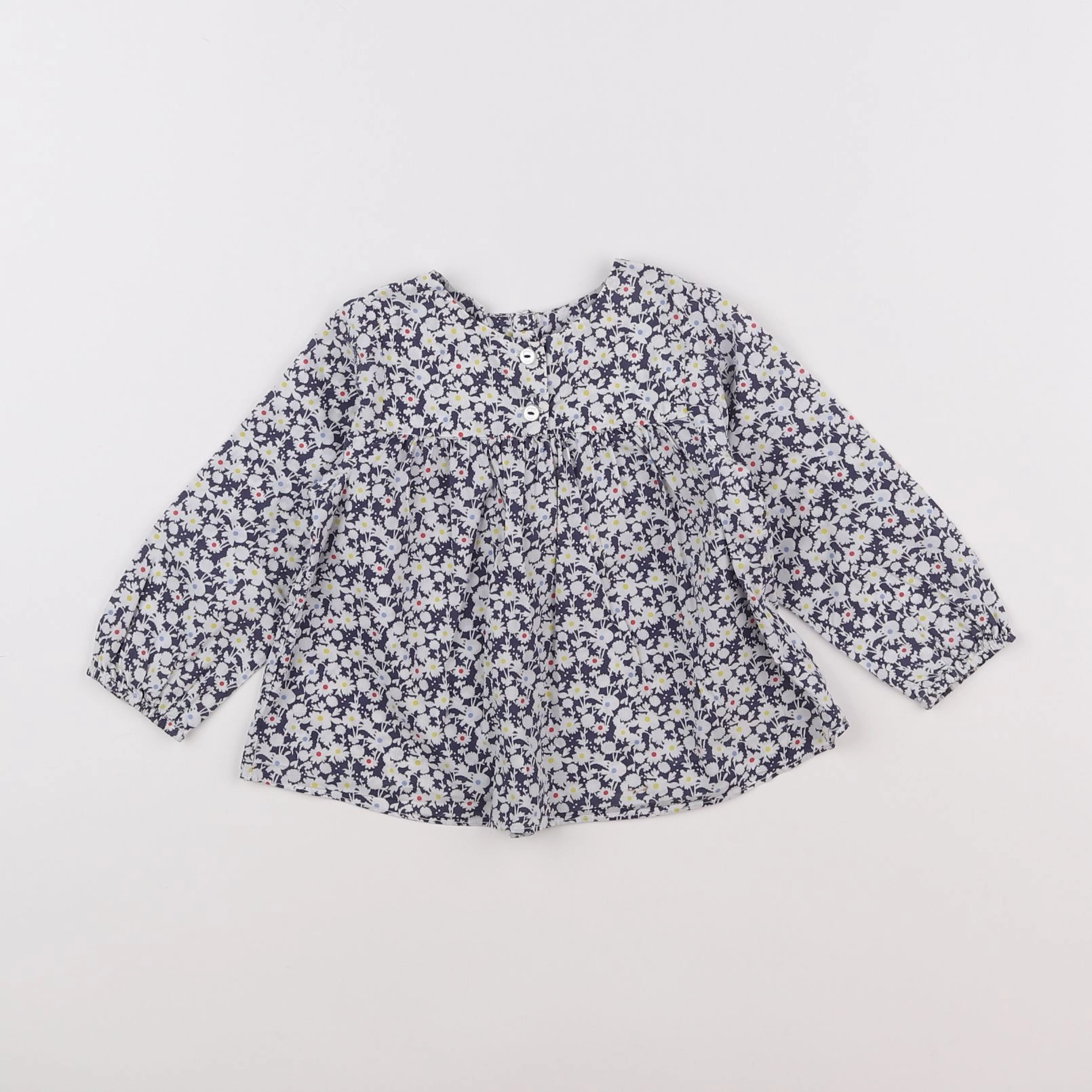 Jacadi - blouse liberty multicolore - 18 mois