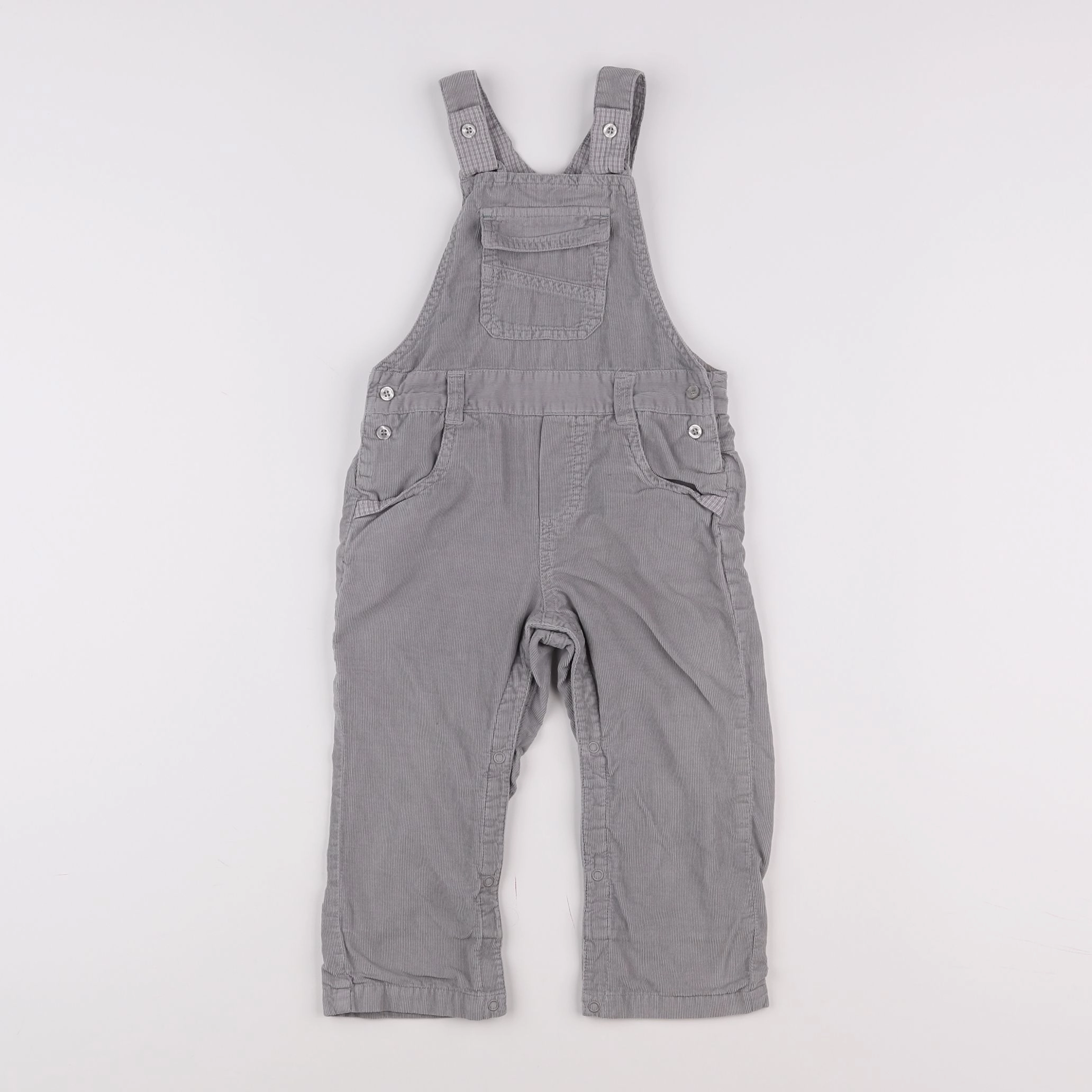 Vertbaudet - combinaison gris - 18 mois