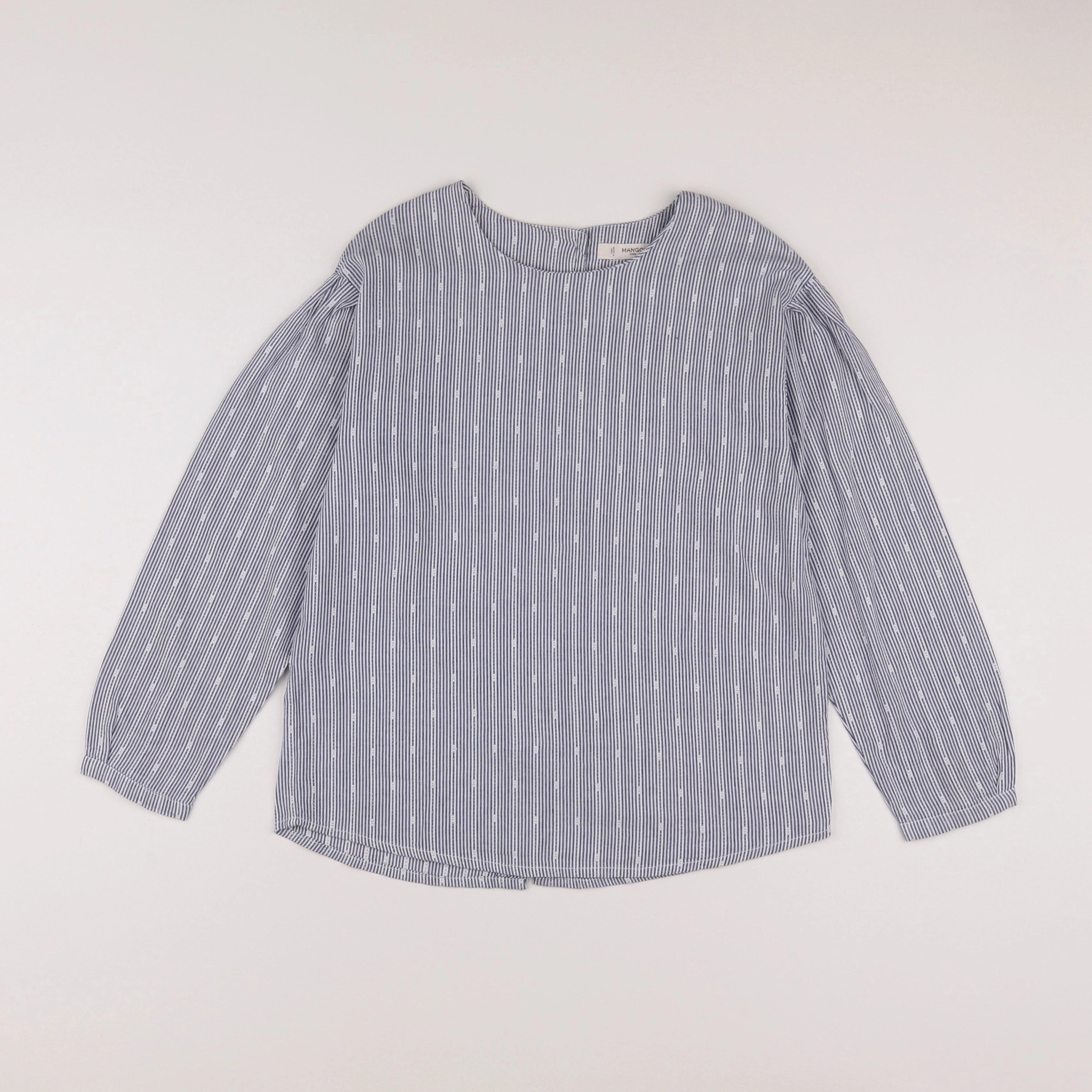 Mango - blouse bleu - 9/10 ans