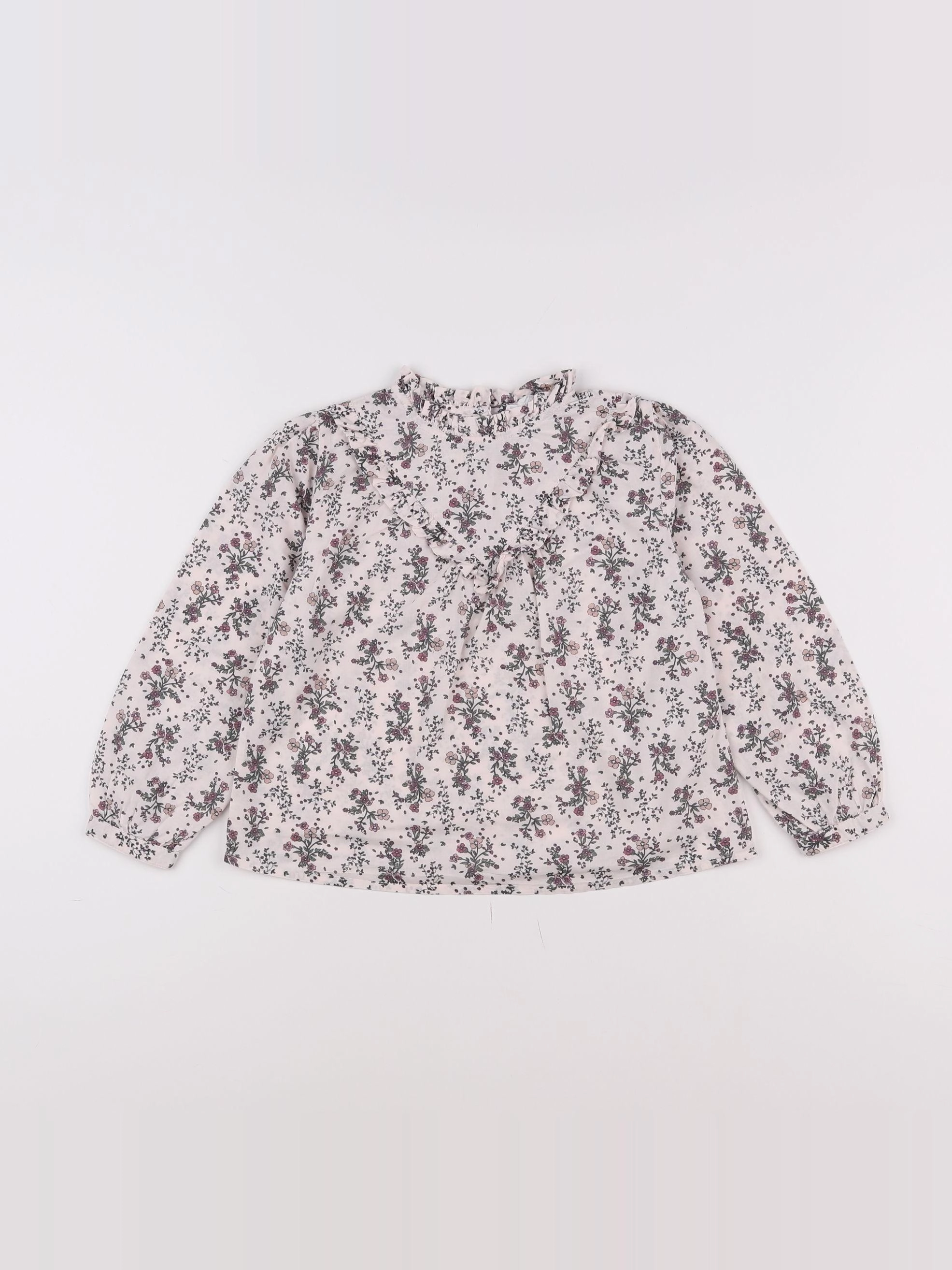 Vertbaudet - blouse rose - 6 ans