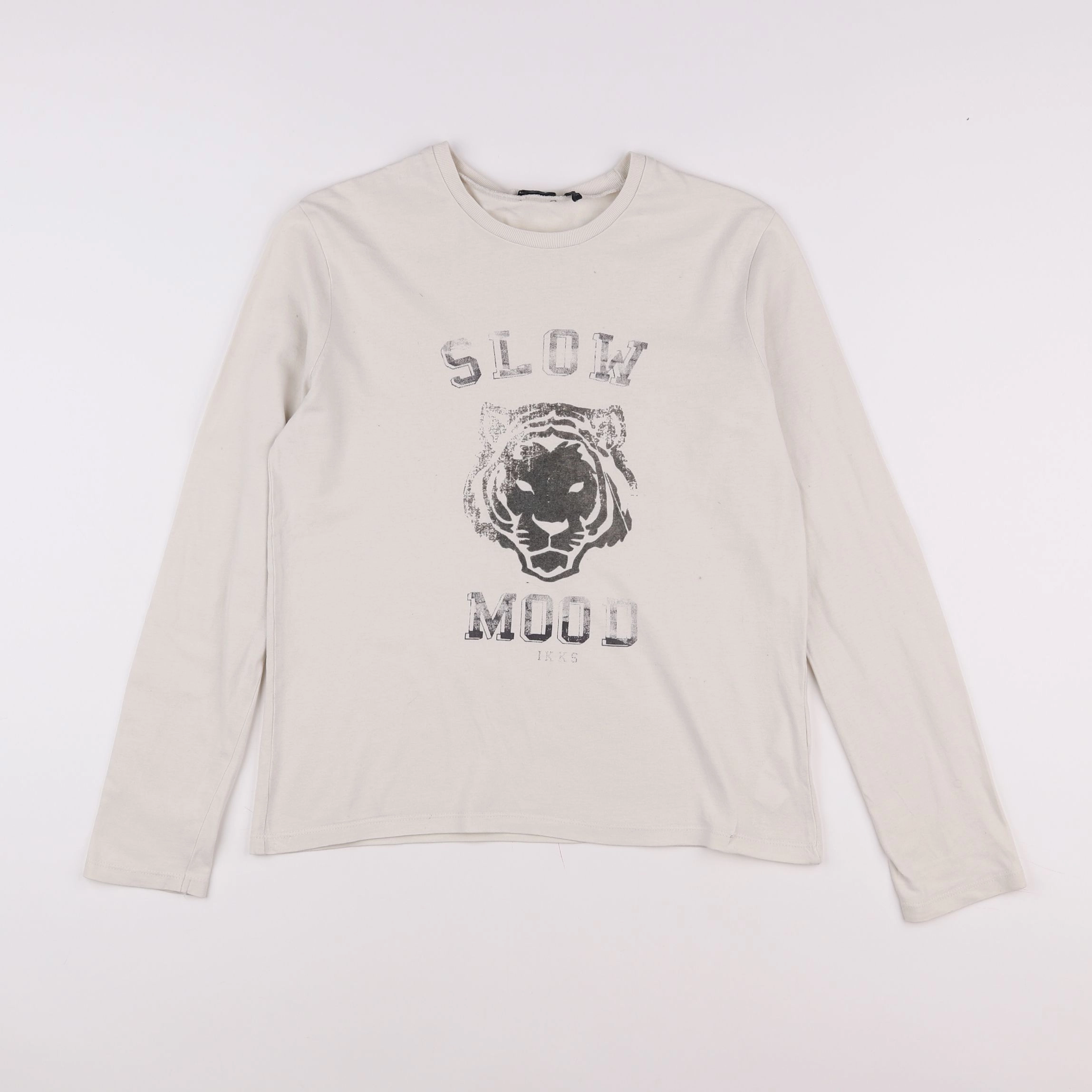 IKKS - tee-shirt beige - 12 ans