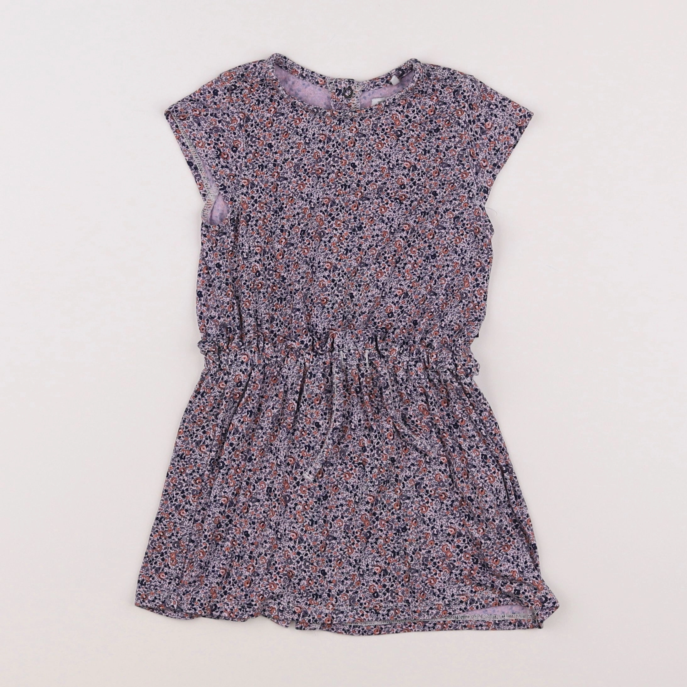 IKKS - robe gris, orange - 2 ans