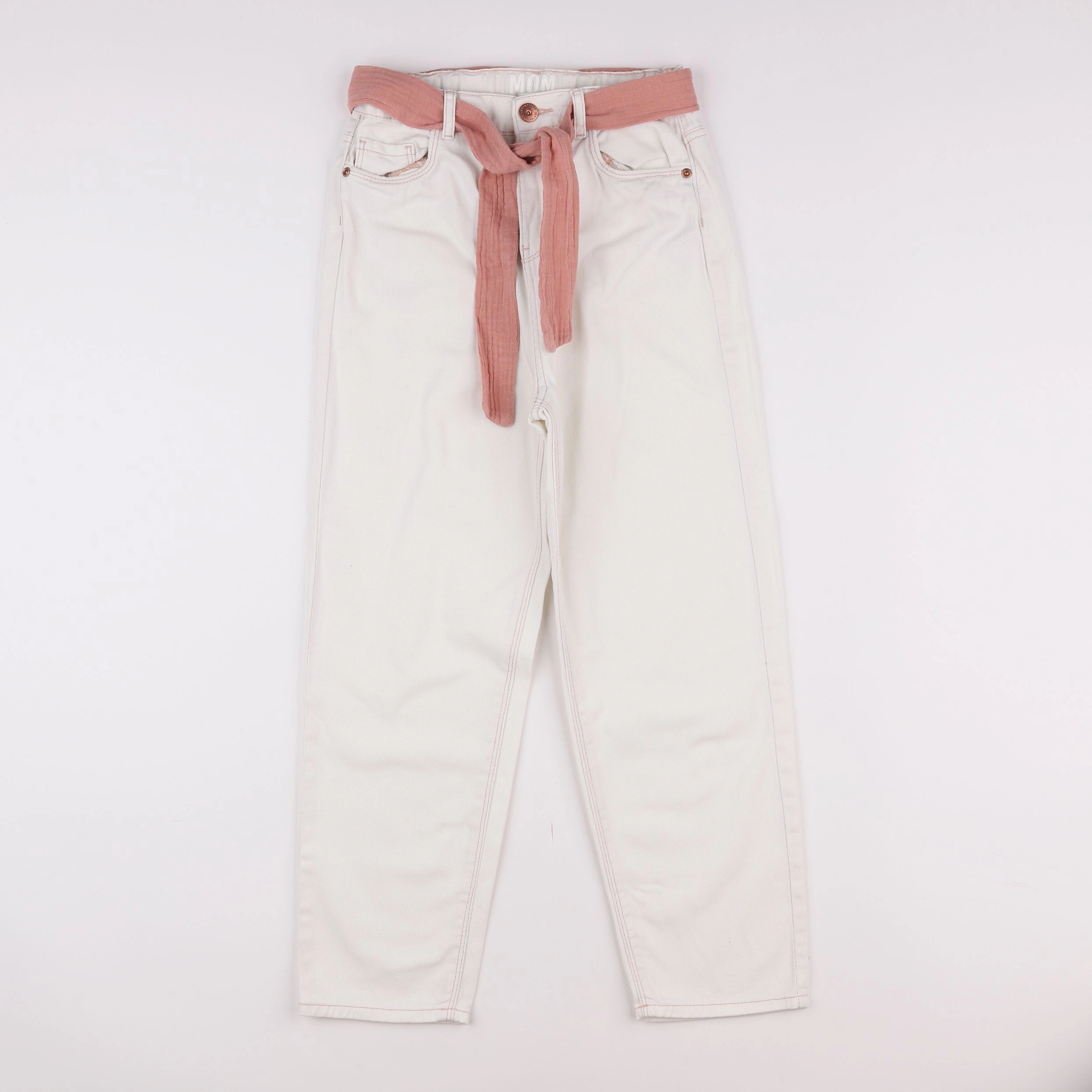 Vertbaudet - jean blanc - 10 ans