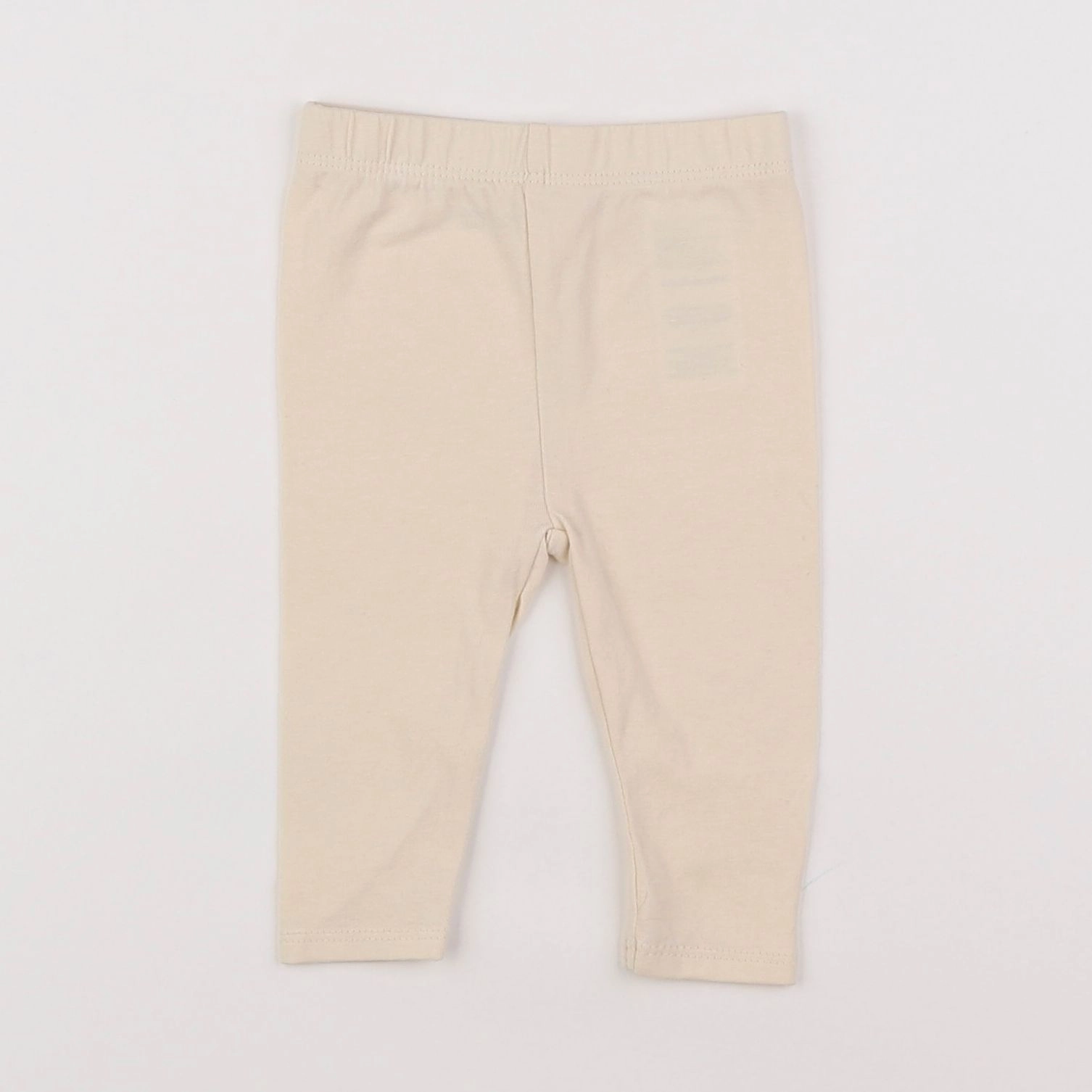 Vertbaudet - legging beige - 3 mois