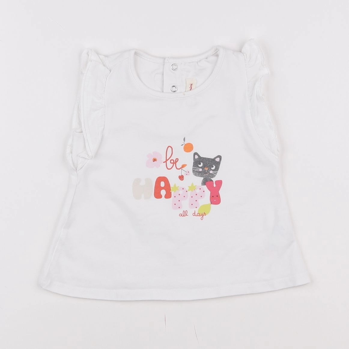 Catimini - tee-shirt blanc, multicolore - 2 ans