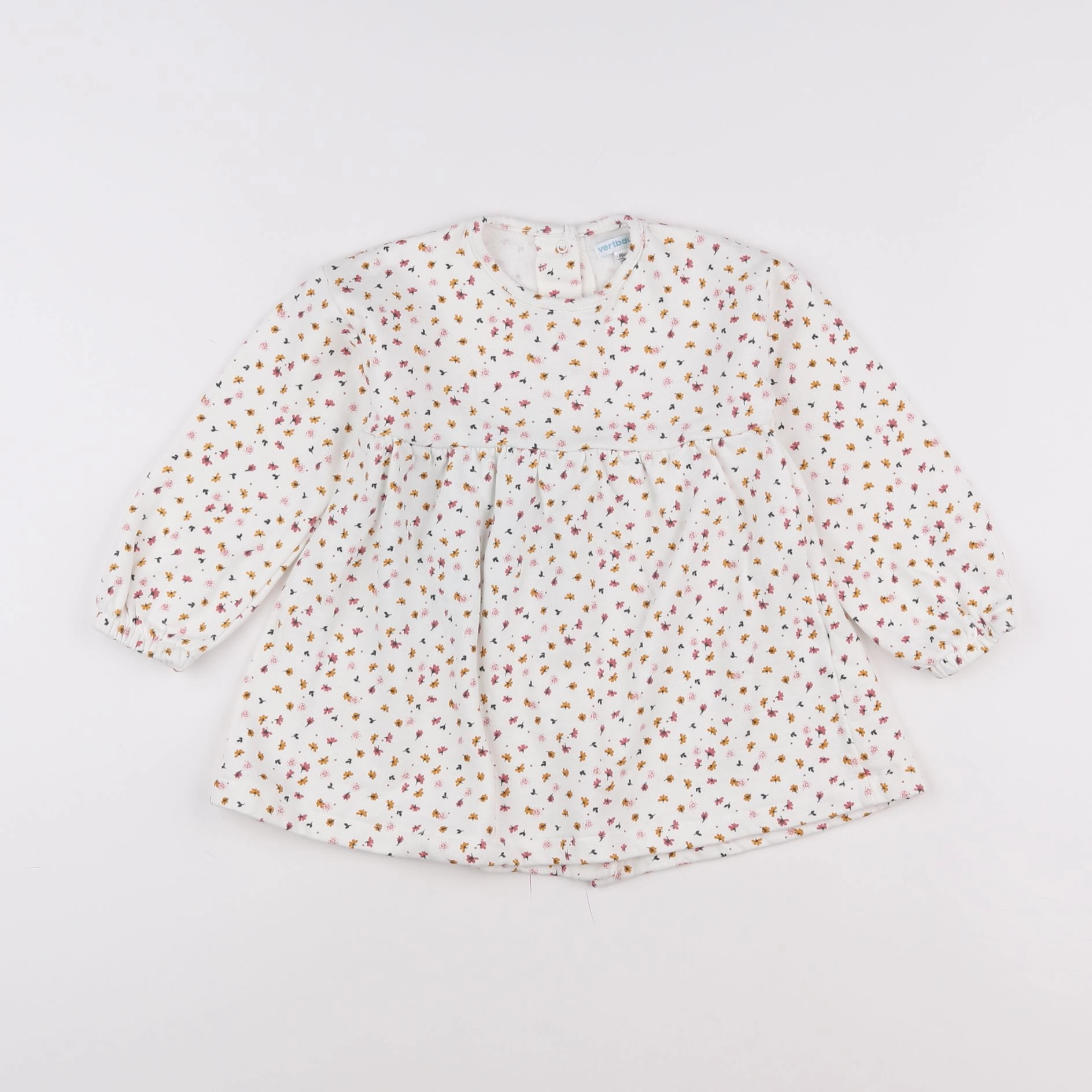 Vertbaudet - robe multicolore - 2 ans