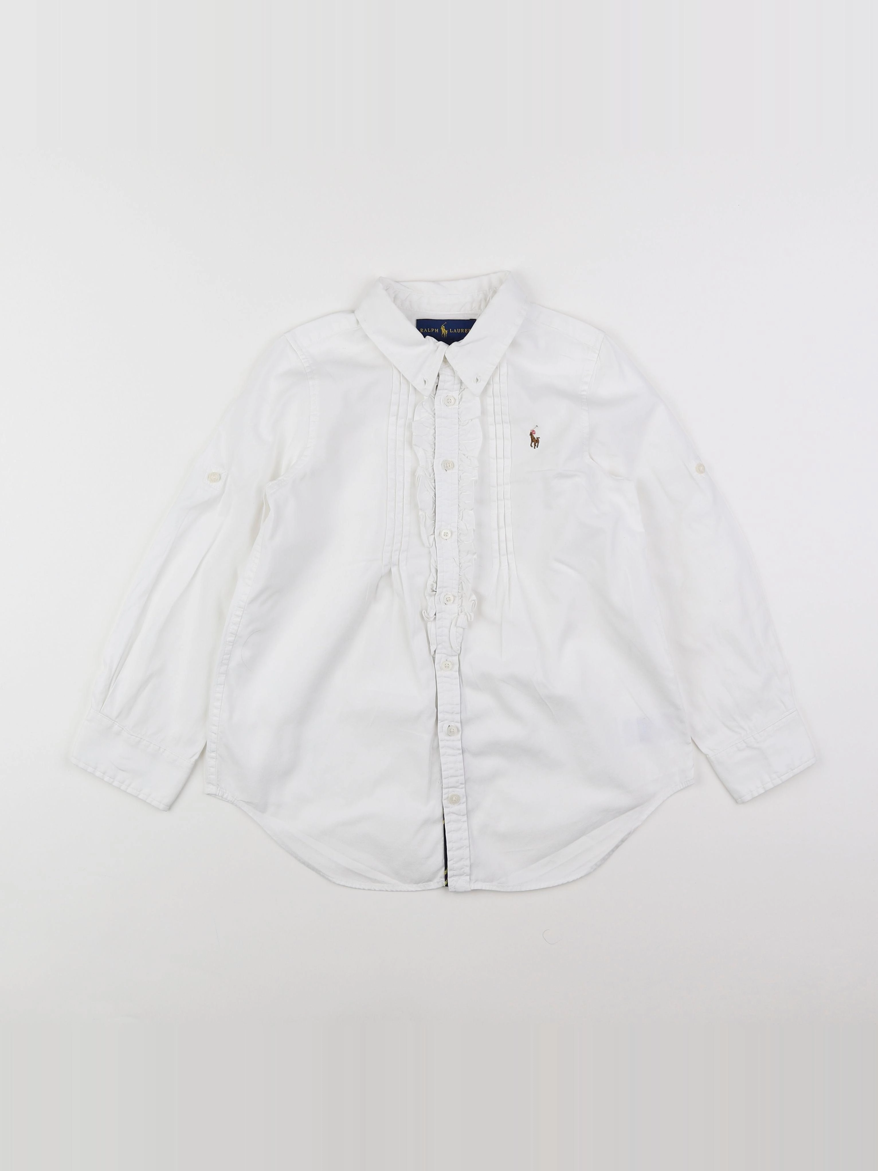 Ralph Lauren - chemise blanc - 6 ans