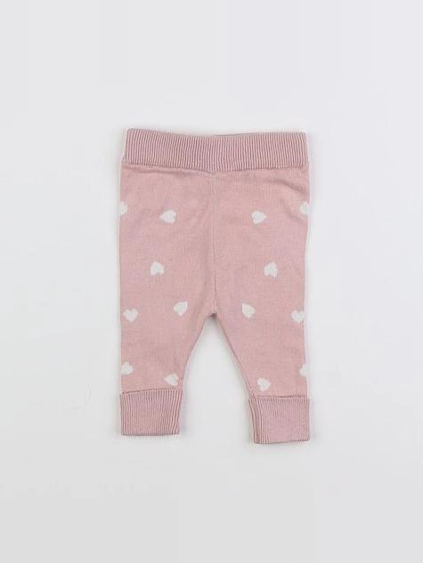 Vertbaudet - legging rose - 1 mois