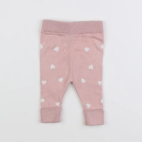 Vertbaudet - legging rose - 1 mois