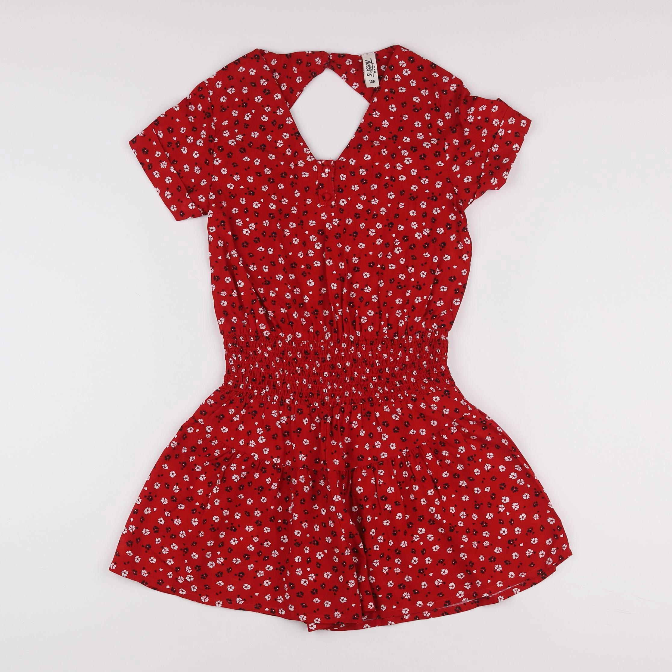 Tape à l'oeil - robe rouge - 10 ans