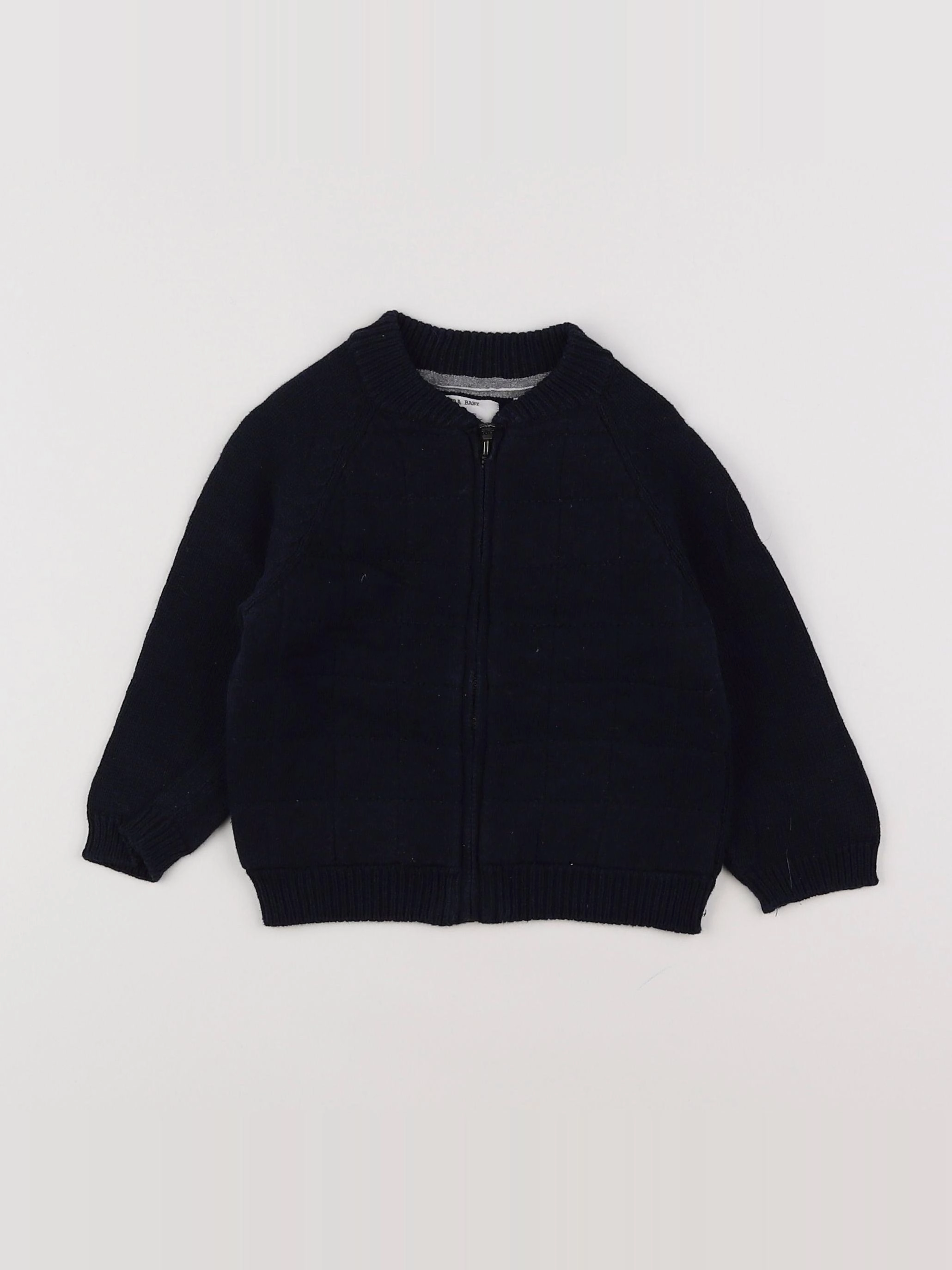 Zara - veste bleu - 9/12 mois