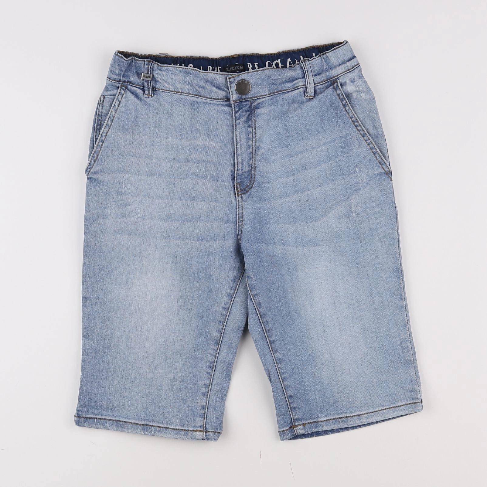 IKKS - short bleu - 12 ans