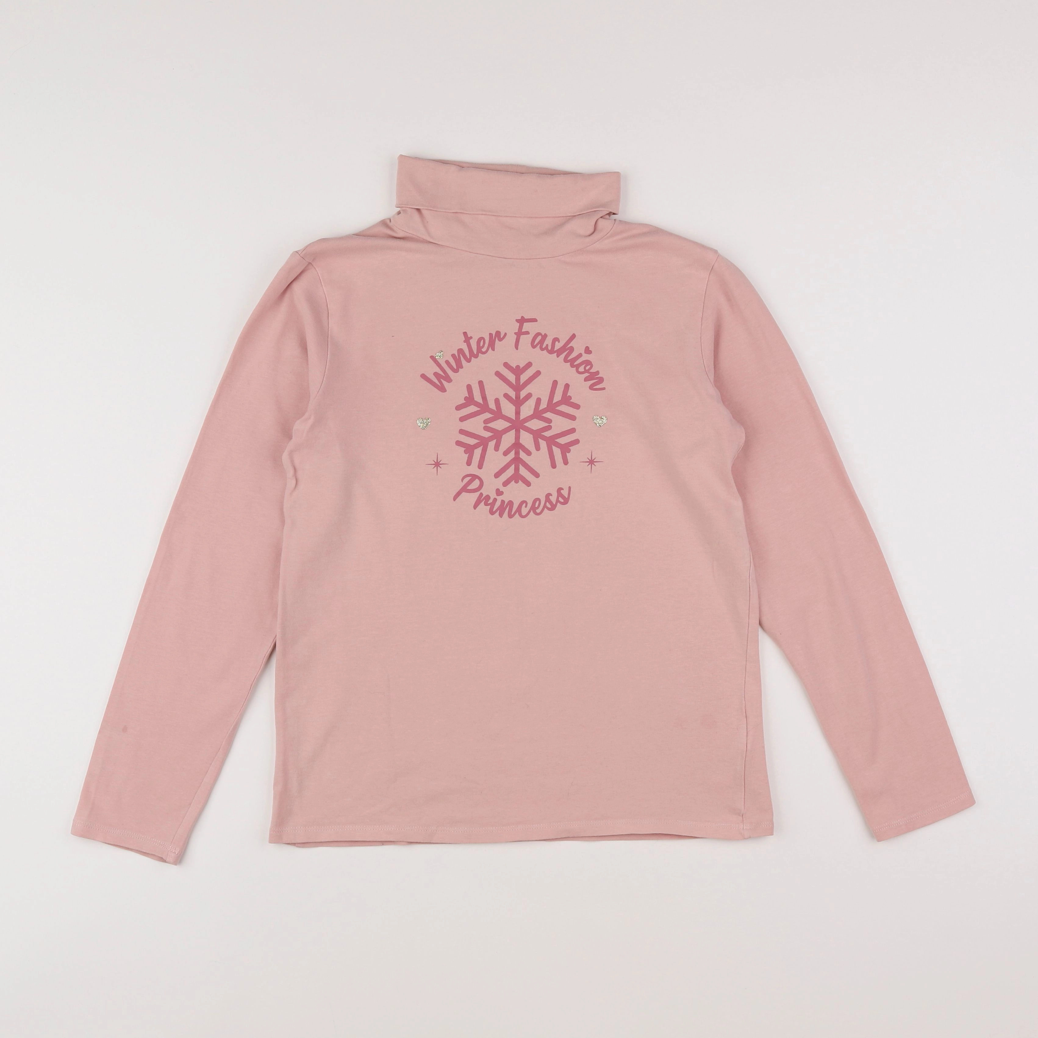 Vertbaudet - sous-pull rose - 12 ans