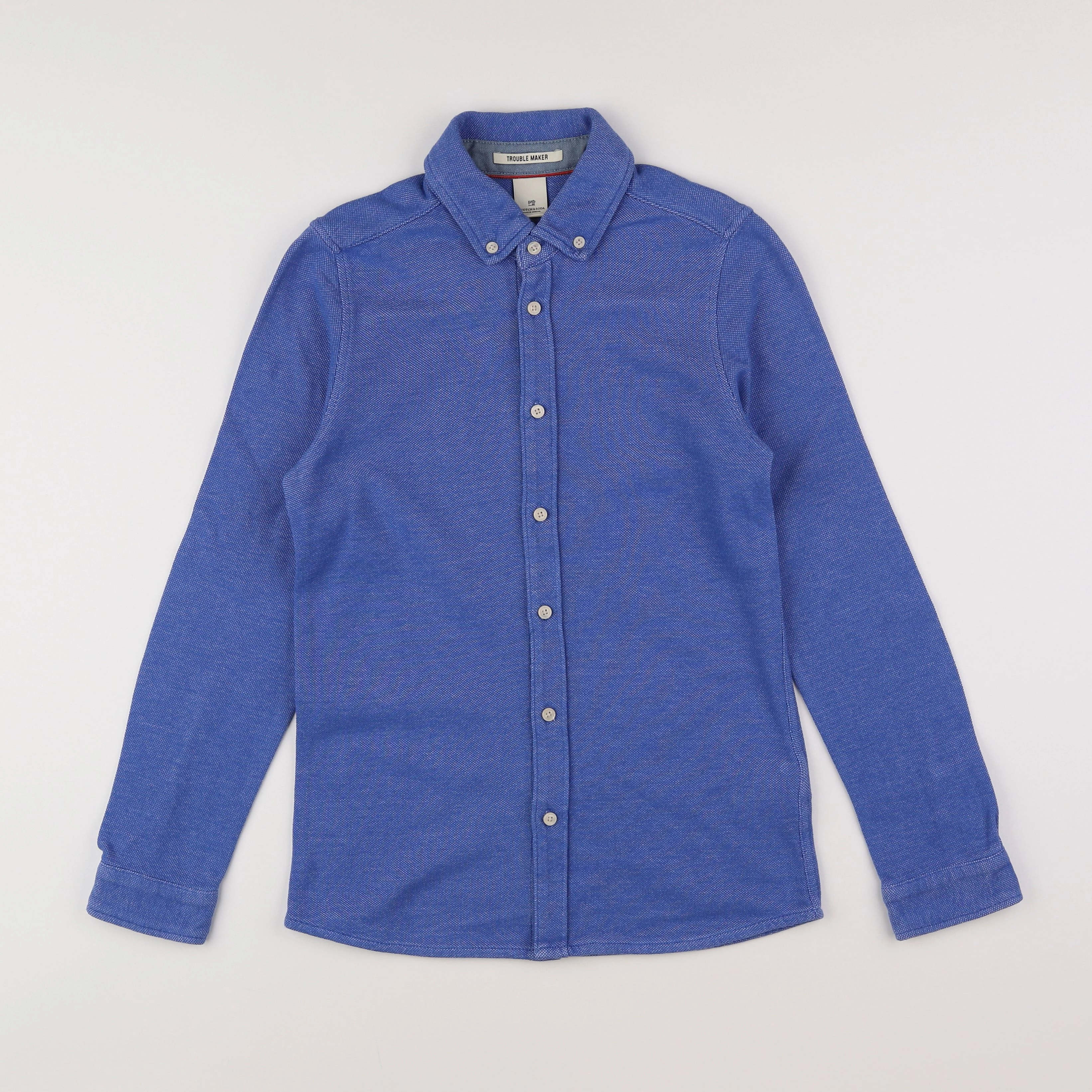 Scotch & Soda - chemise bleu - 10 ans