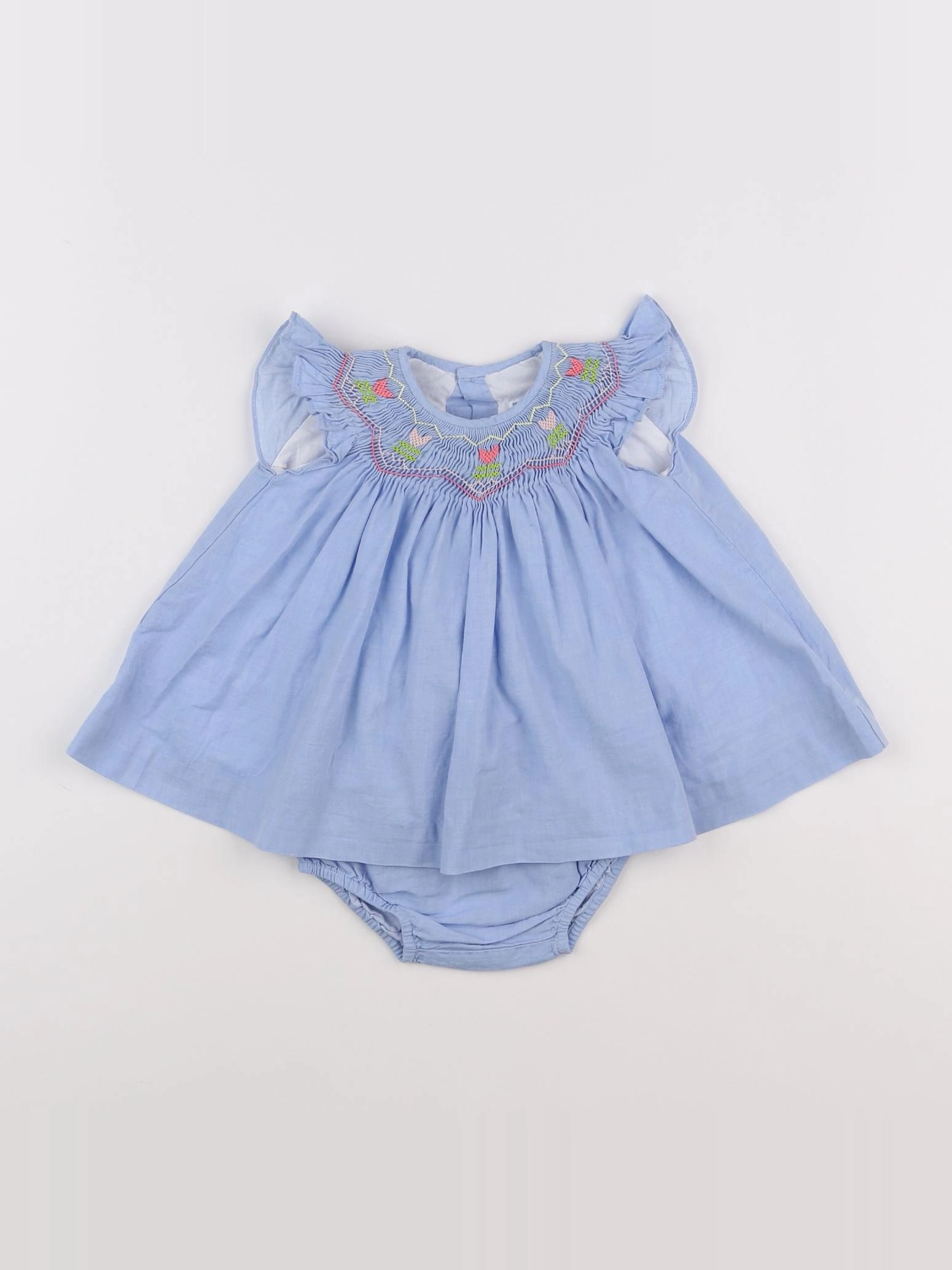 Jacadi - robe bleu - 3 mois