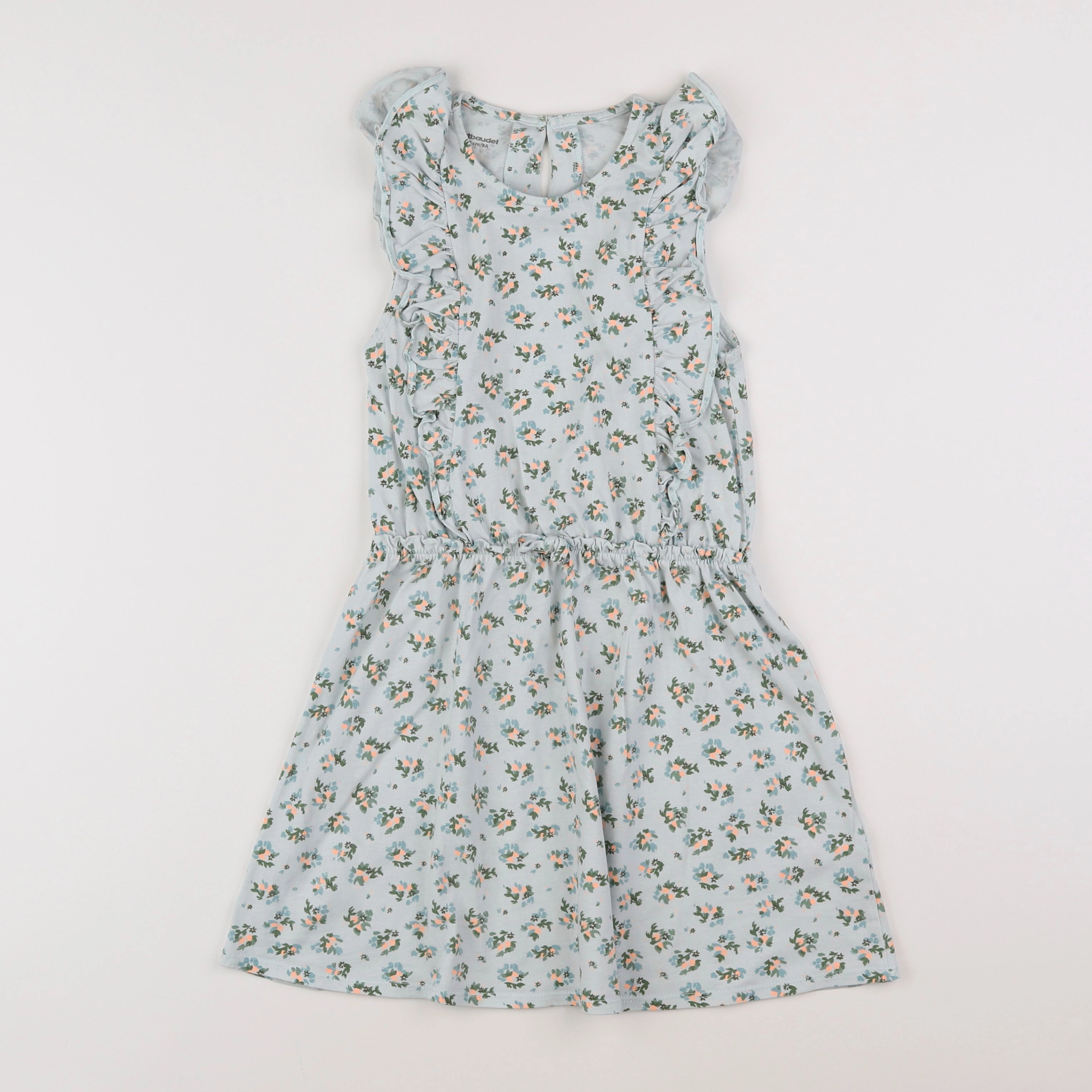 Vertbaudet - robe bleu - 8 ans