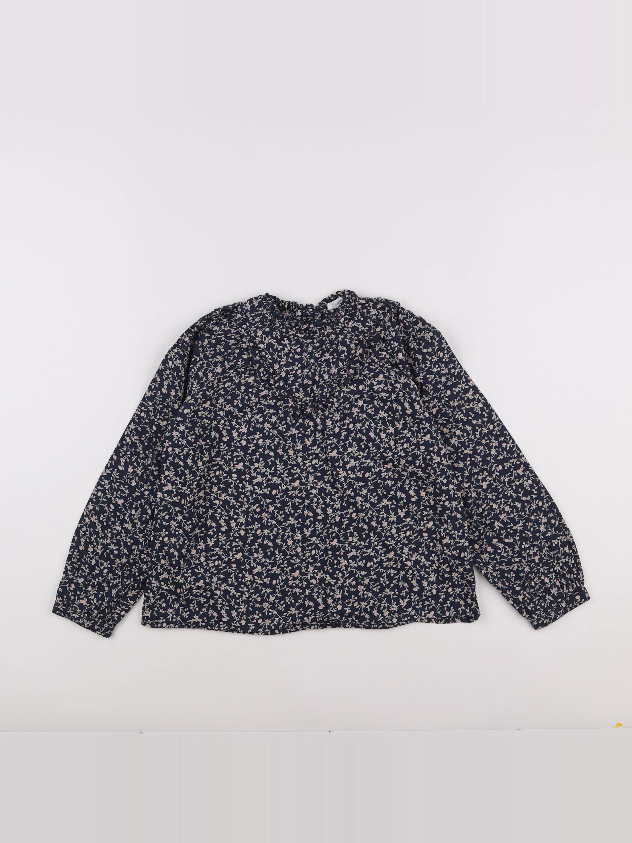 Vertbaudet - blouse bleu - 9 ans