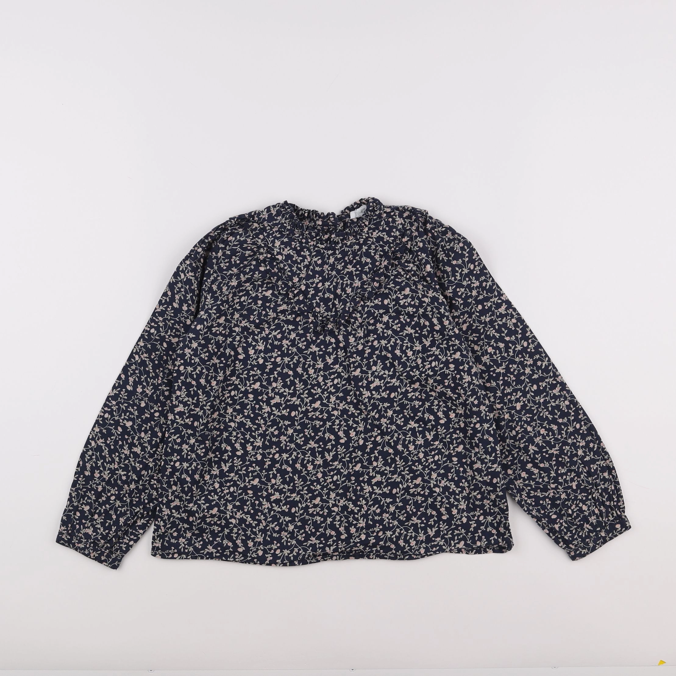 Vertbaudet - blouse bleu - 9 ans