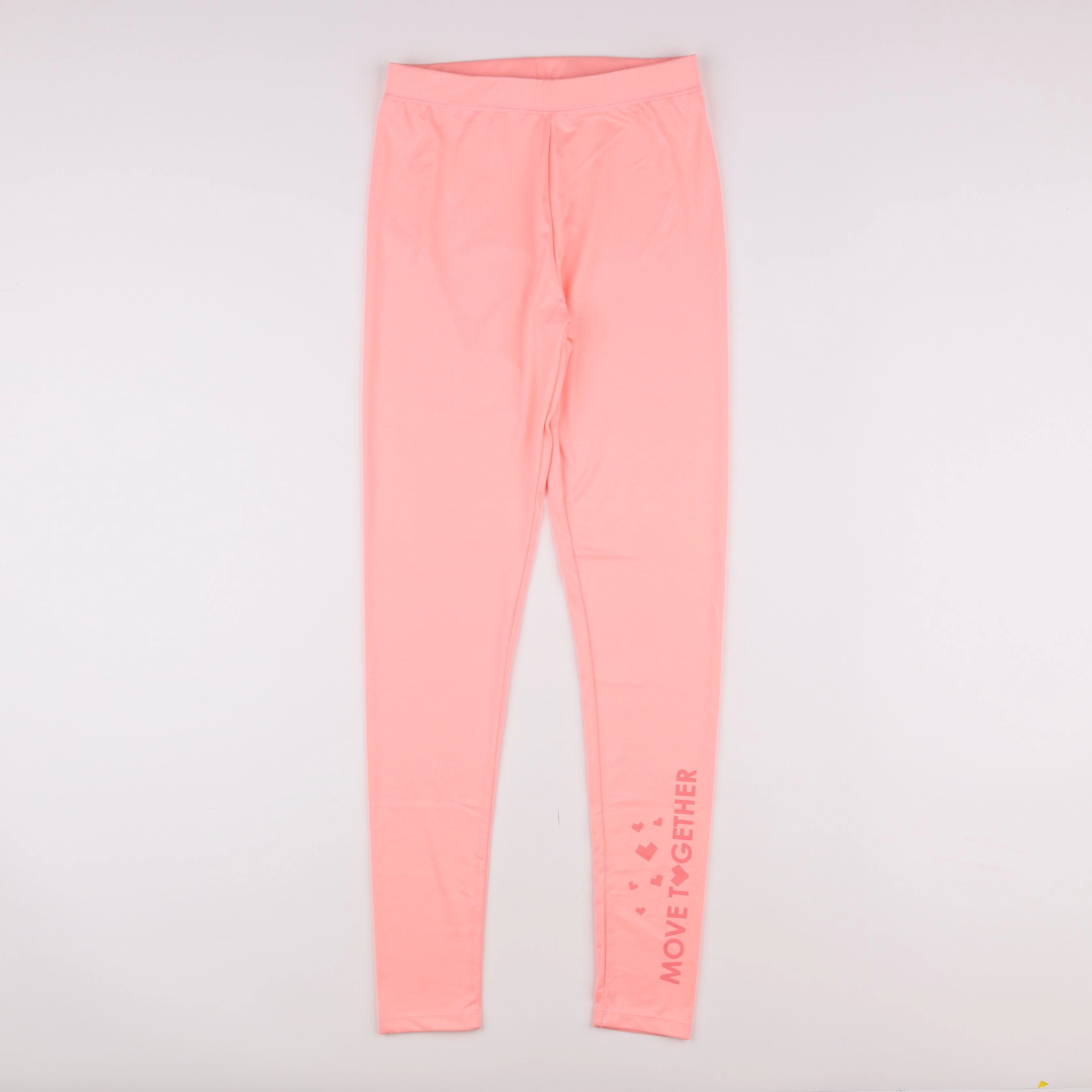 Vertbaudet - legging rose fluo - 12 ans