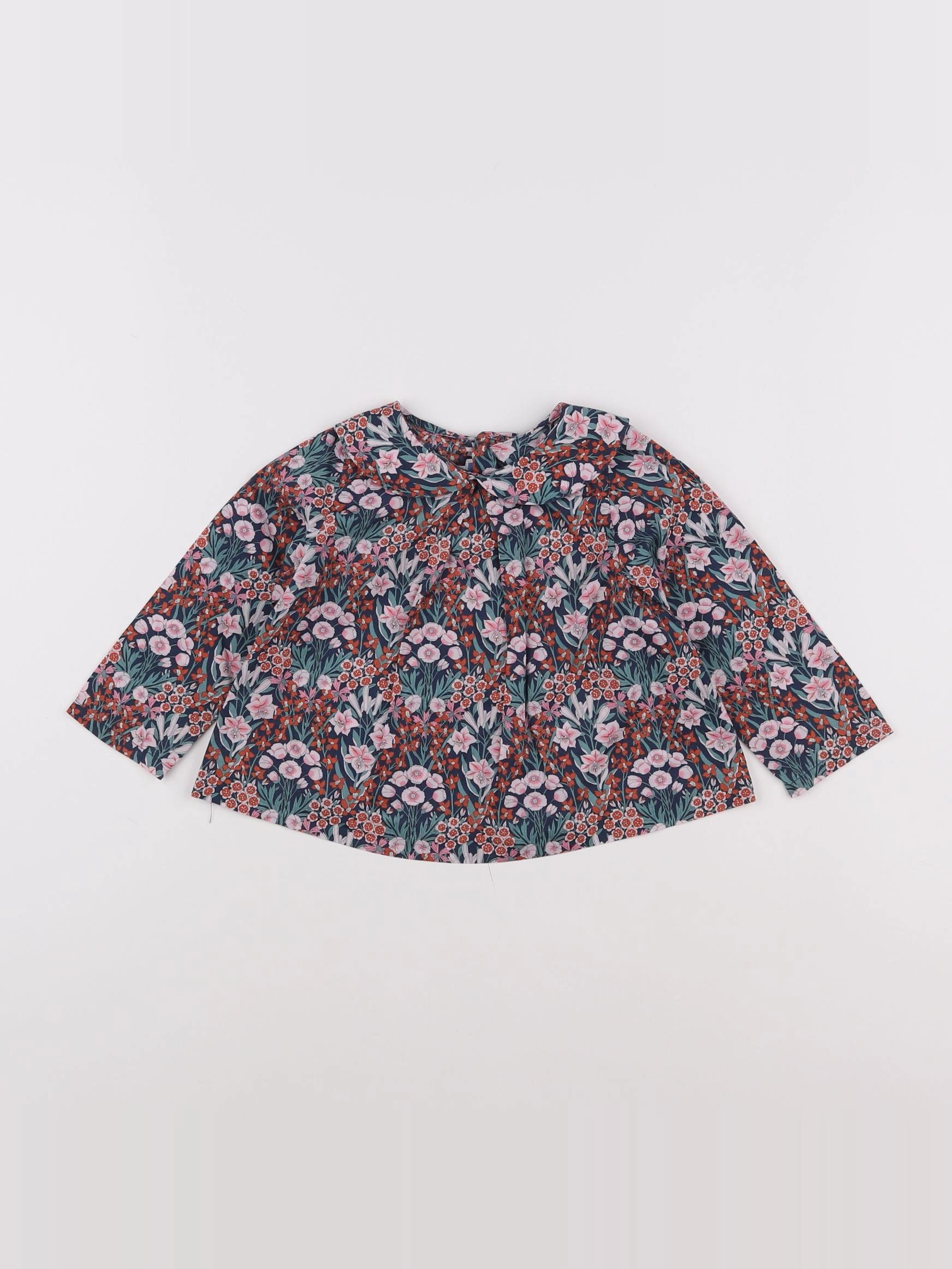 Jacadi - blouse multicolore - 18 mois