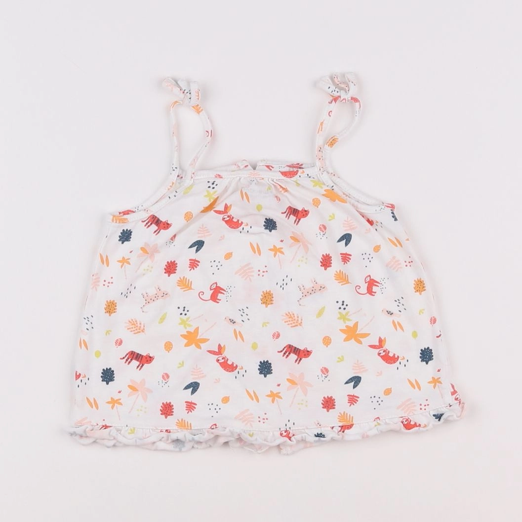 Vertbaudet - débardeur multicolore - 12 mois
