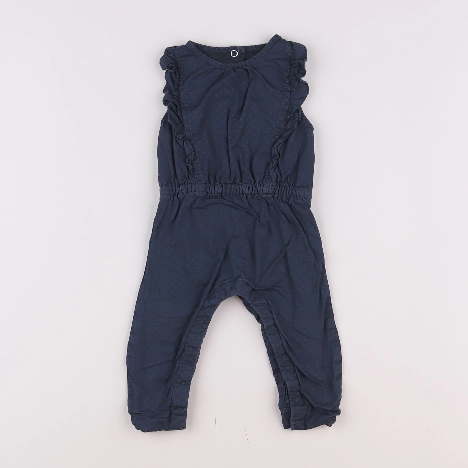 Vertbaudet - combinaison bleu - 3 mois