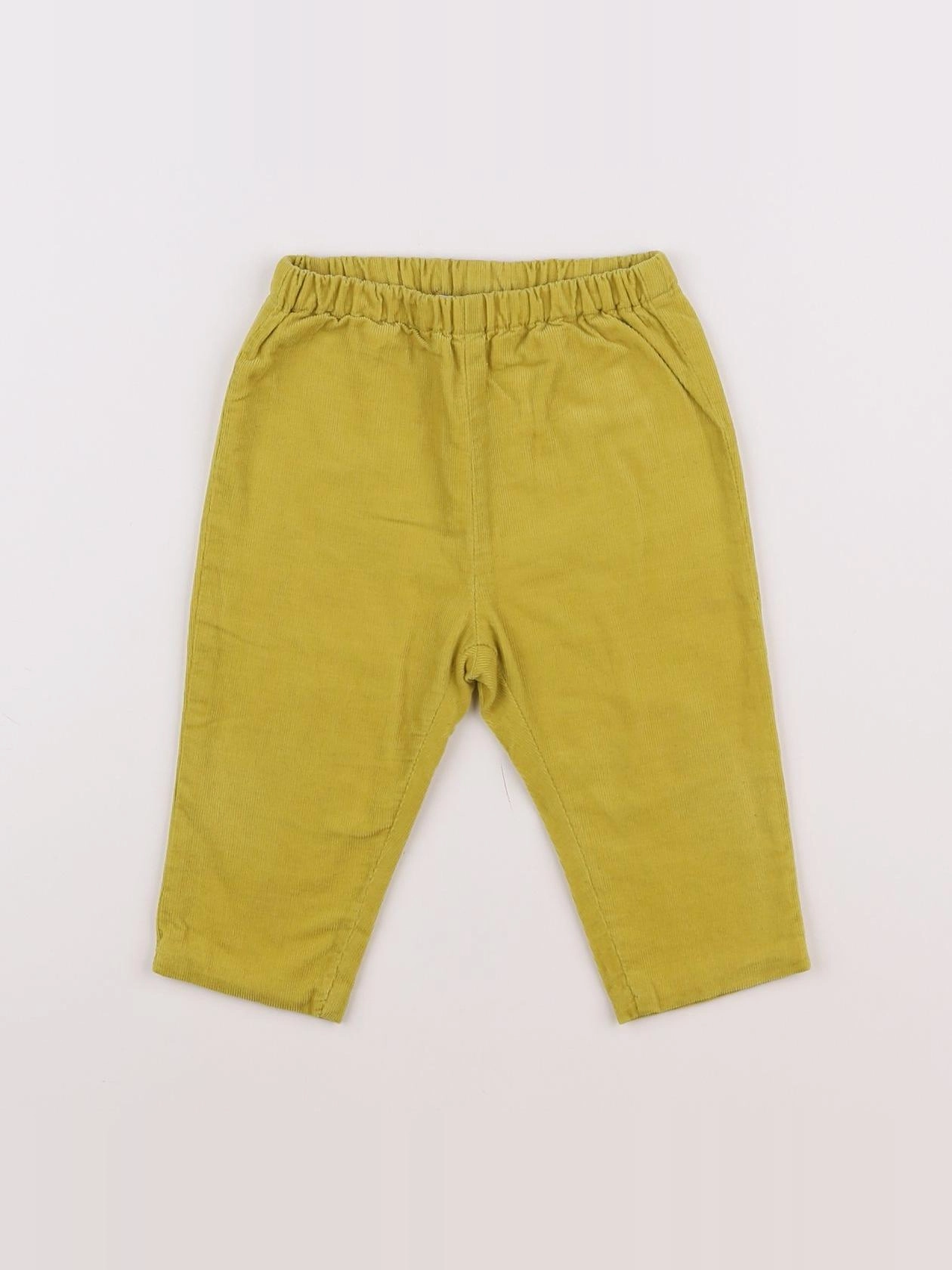 Jacadi - pantalon jaune - 12 mois