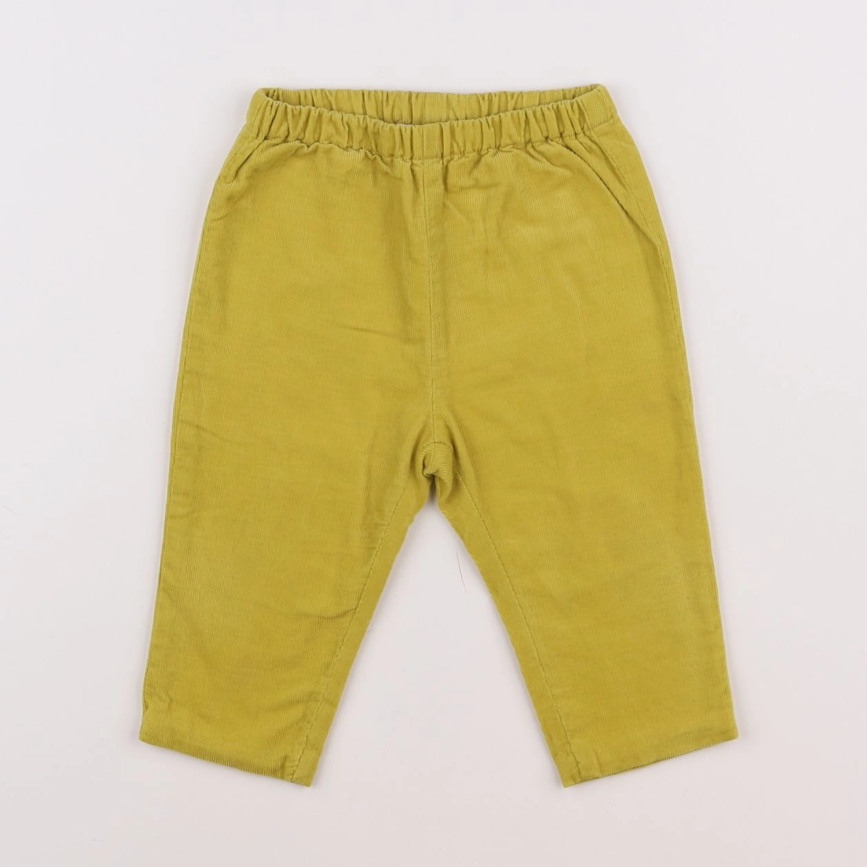 Jacadi - pantalon jaune - 12 mois