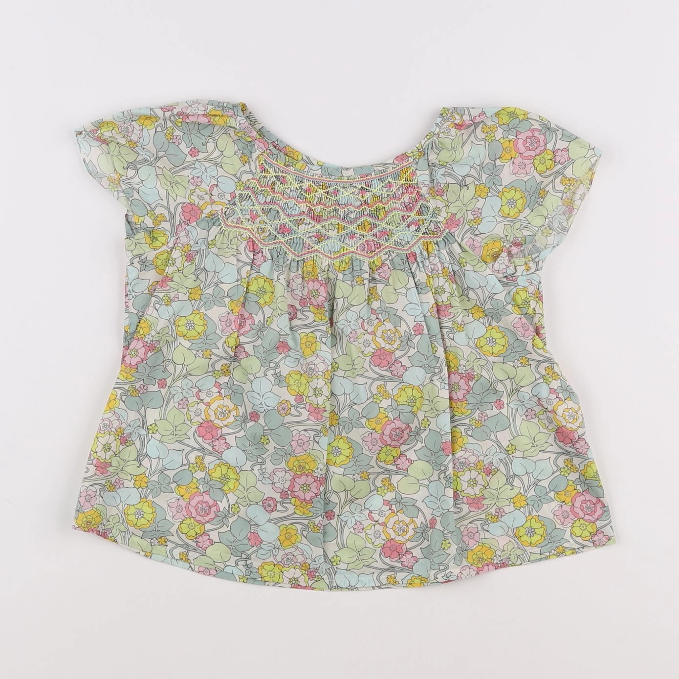 Bonpoint - blouse multicolore - 4 ans