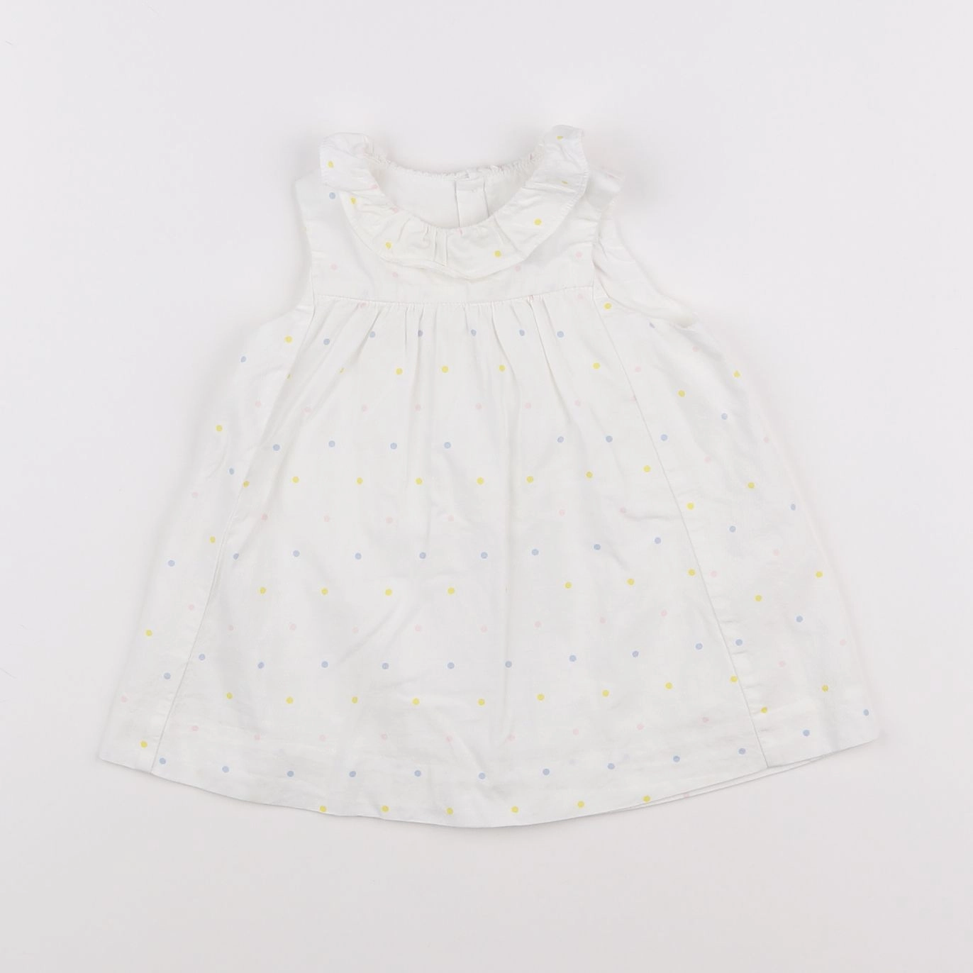 Jacadi - robe blanc - 6 mois