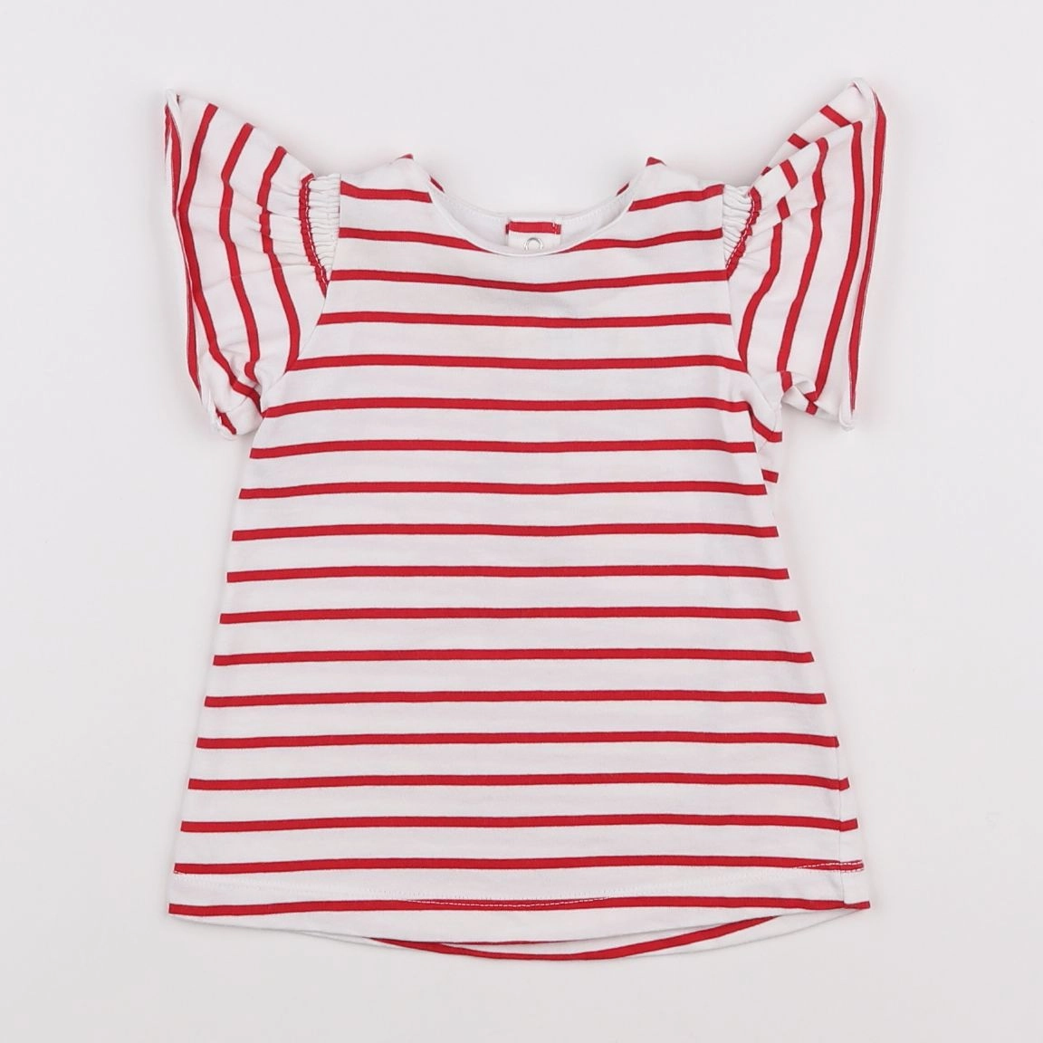 Jacadi - robe blanc, rouge - 6 mois